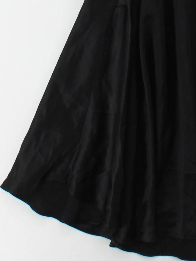 Nicholas Slip Maxi Dress UK12 in Black - Image 4