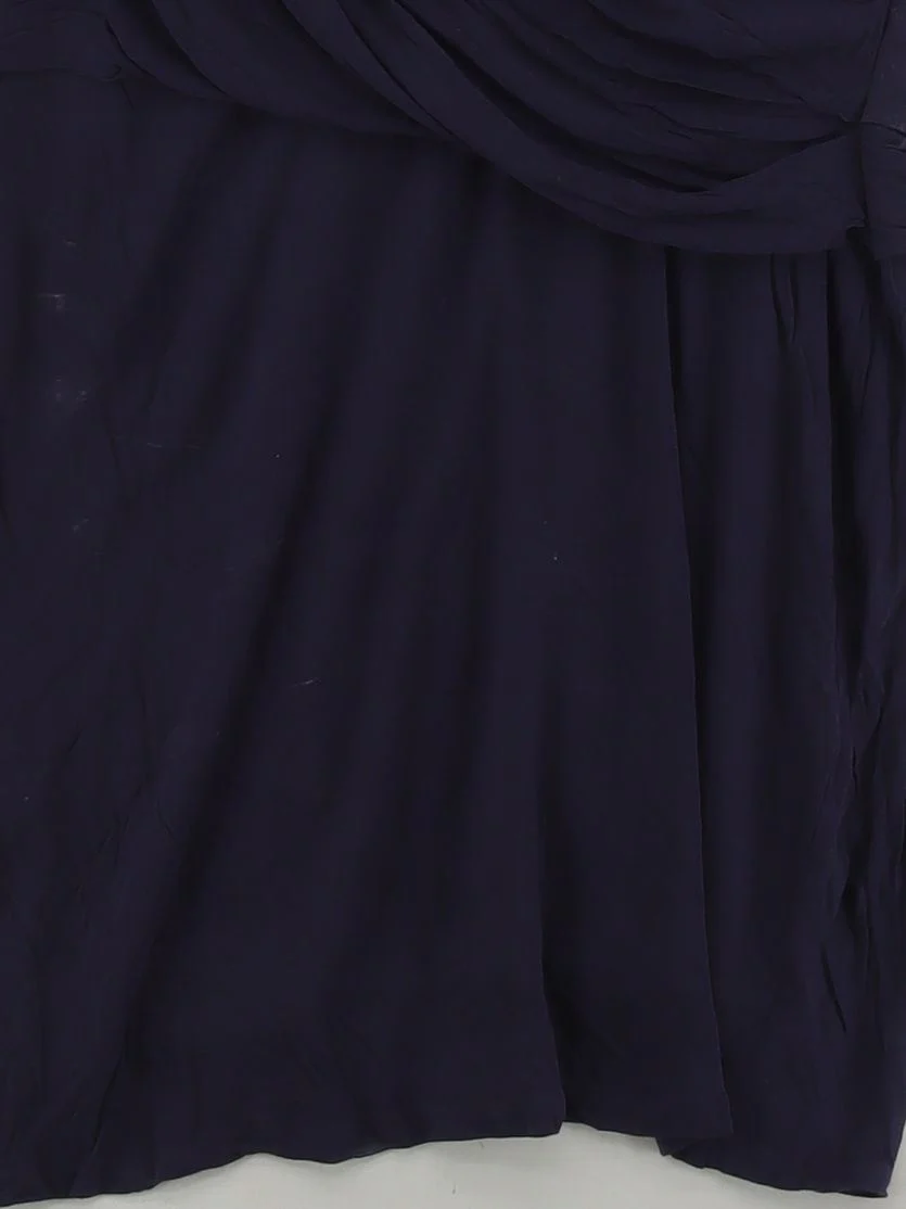Nicole Farhi A-Line Mini Dress UK8 in Blue - Image 4