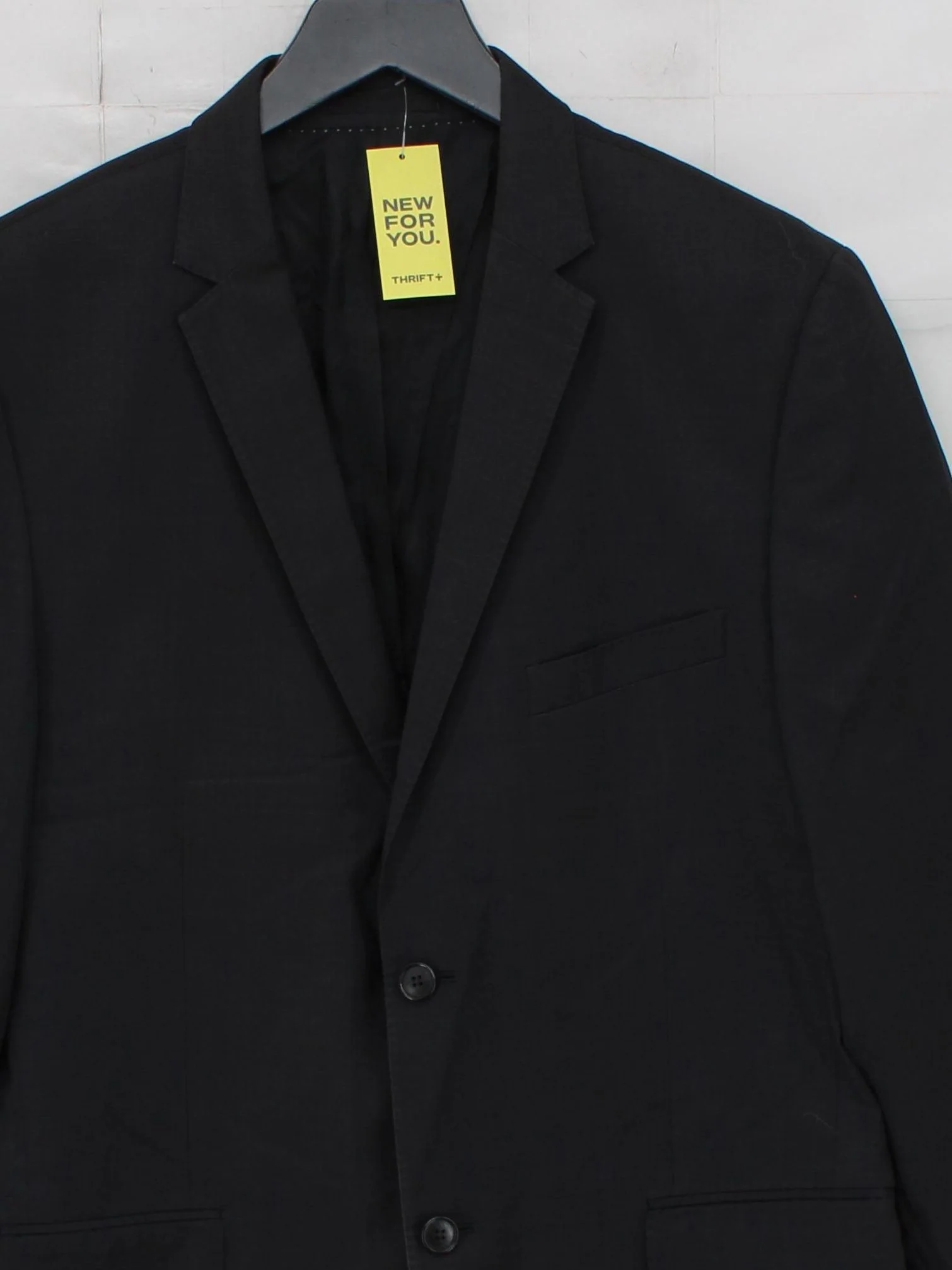 Nigel Hall Men's Blazer XL Black 100% Other Overcoat - Image 3