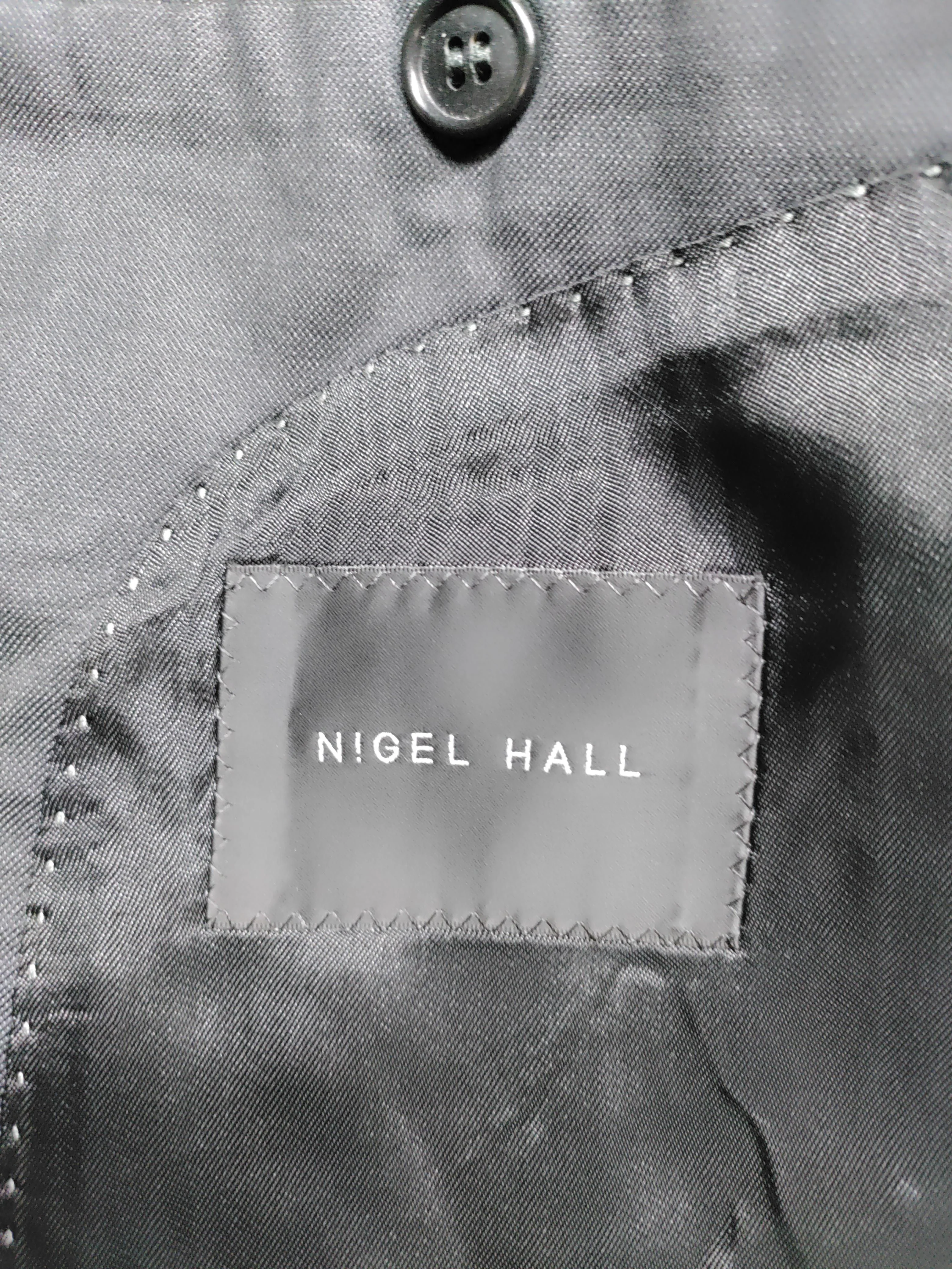 Nigel Hall Men's Blazer XL Black 100% Other Overcoat - Image 5
