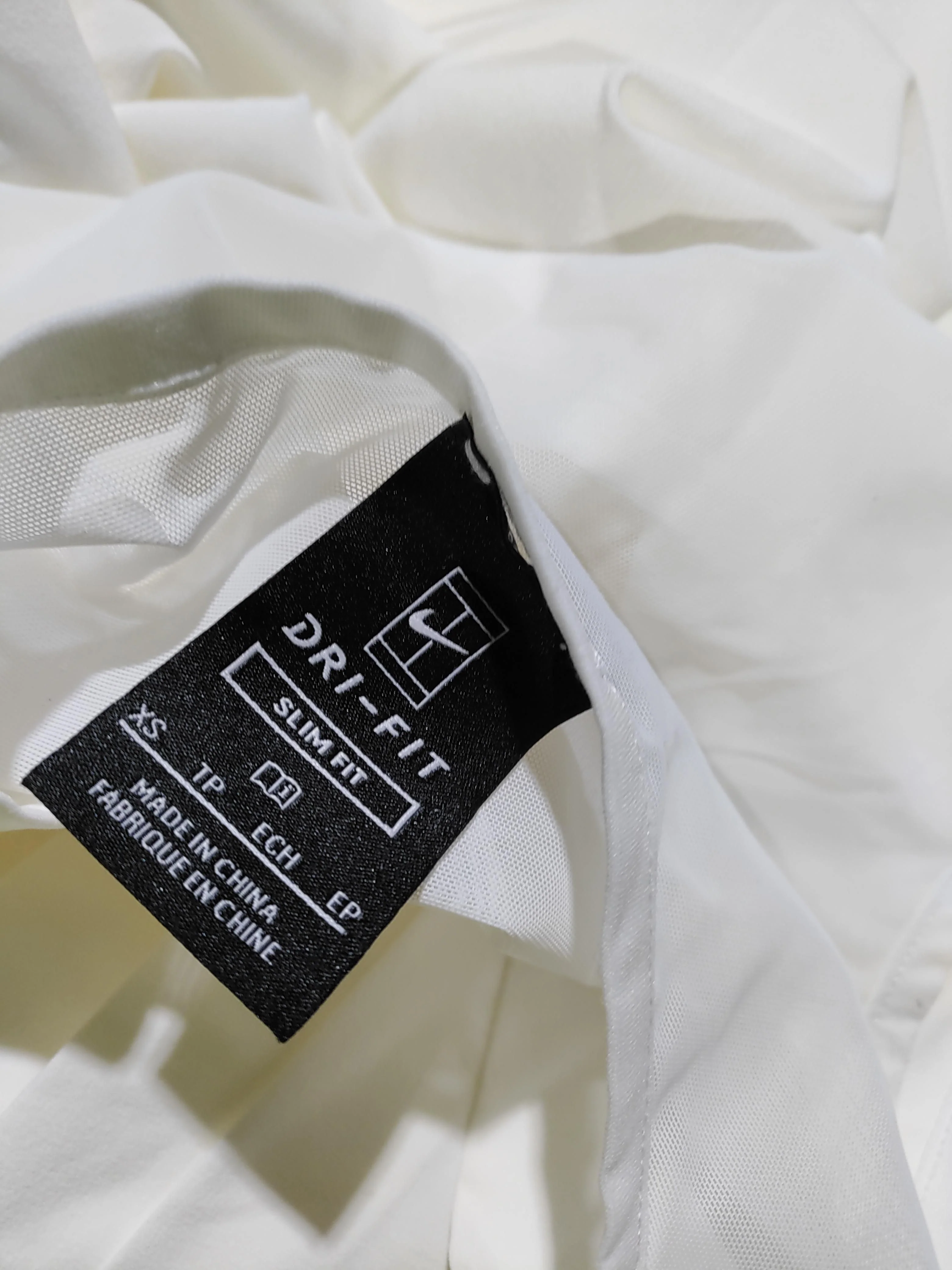 Nike A-Line Mini Dress XS in White - Image 6