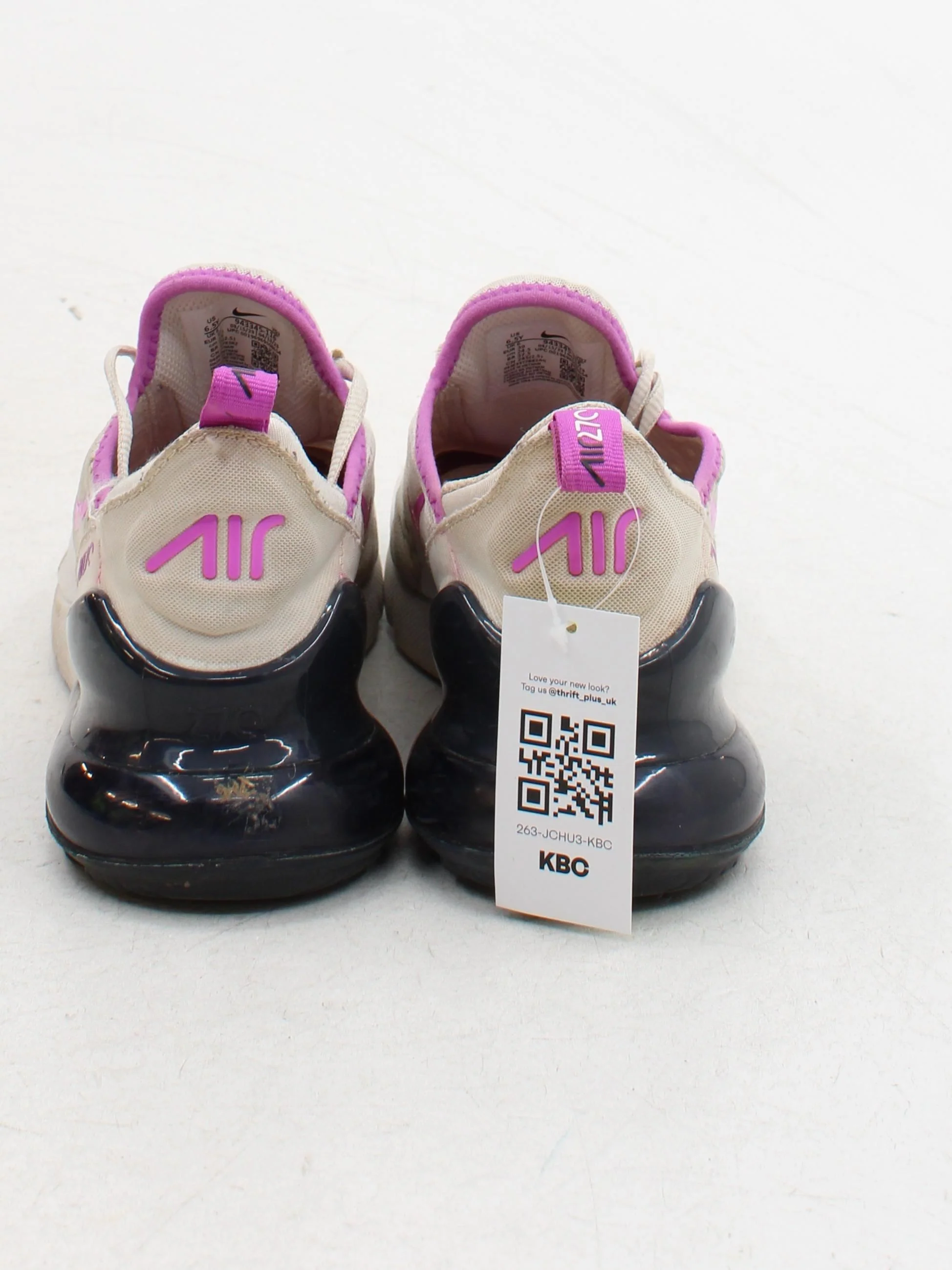 Nike Air Max 270 Women's Trainers unknown EU39 in Cream - Image 3