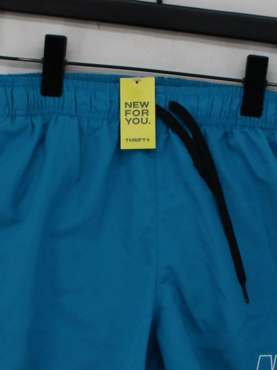 Nike athletic swim trunks in blue - Image 3