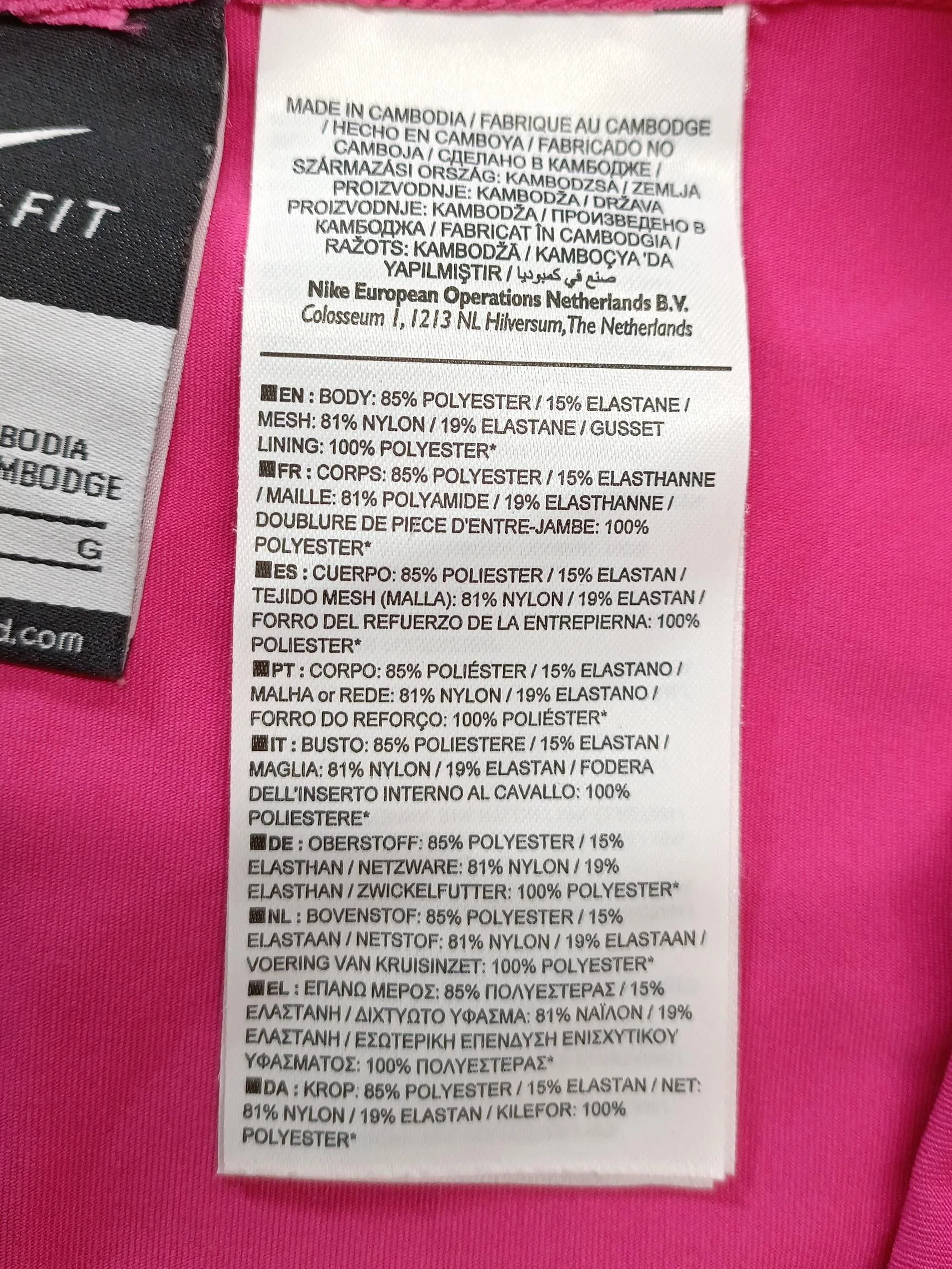 Nike Leggings trousers pink - Image 6