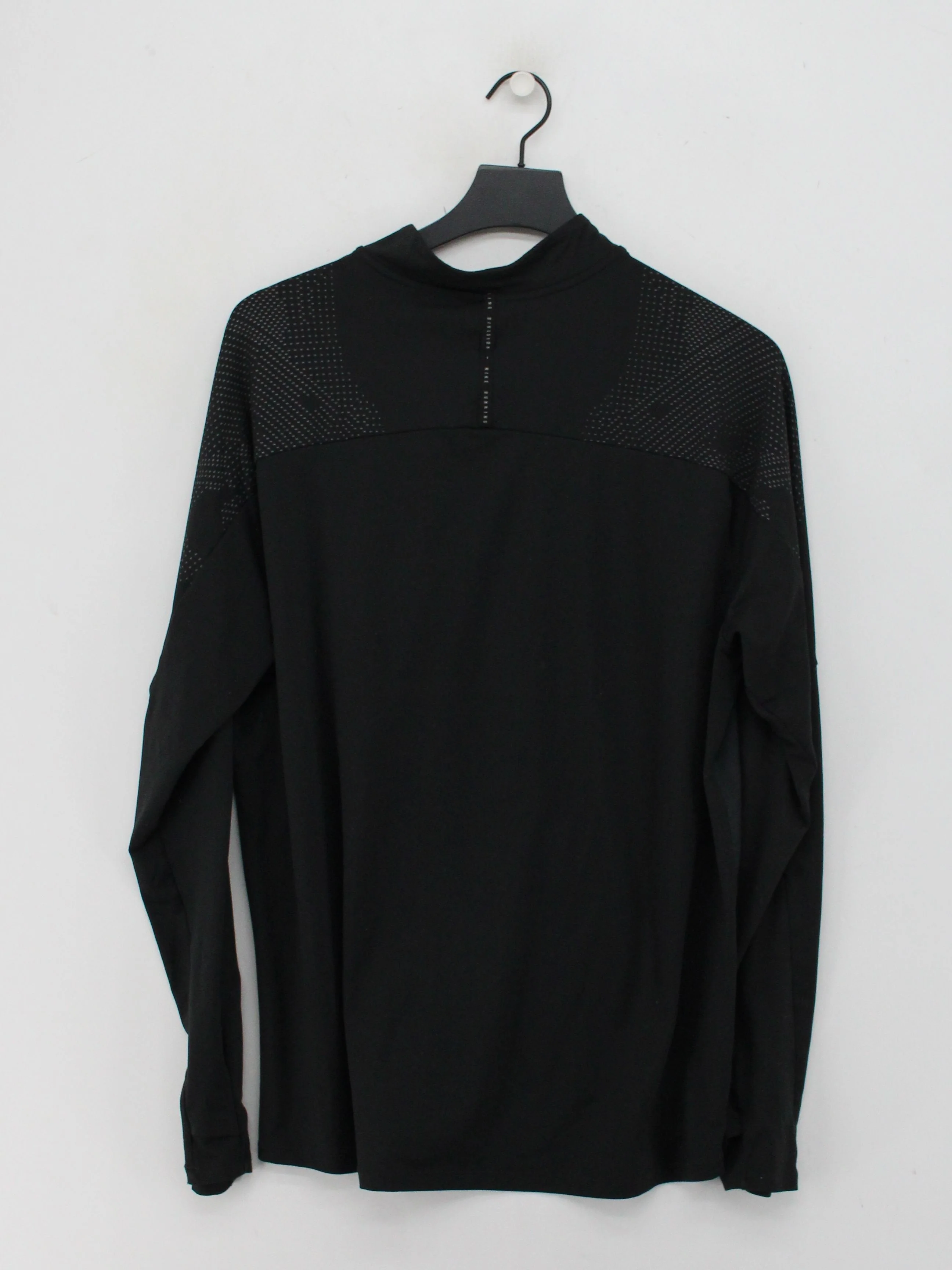 Nike Men's Hoodie L Black 100% Polyester Pullover - Image 2