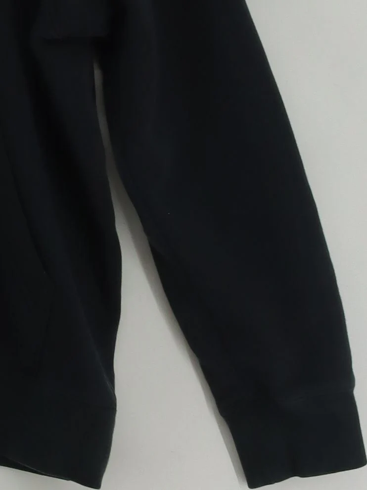Nike Men's Hoodie L Black Cotton with Polyester Pullover - Image 4