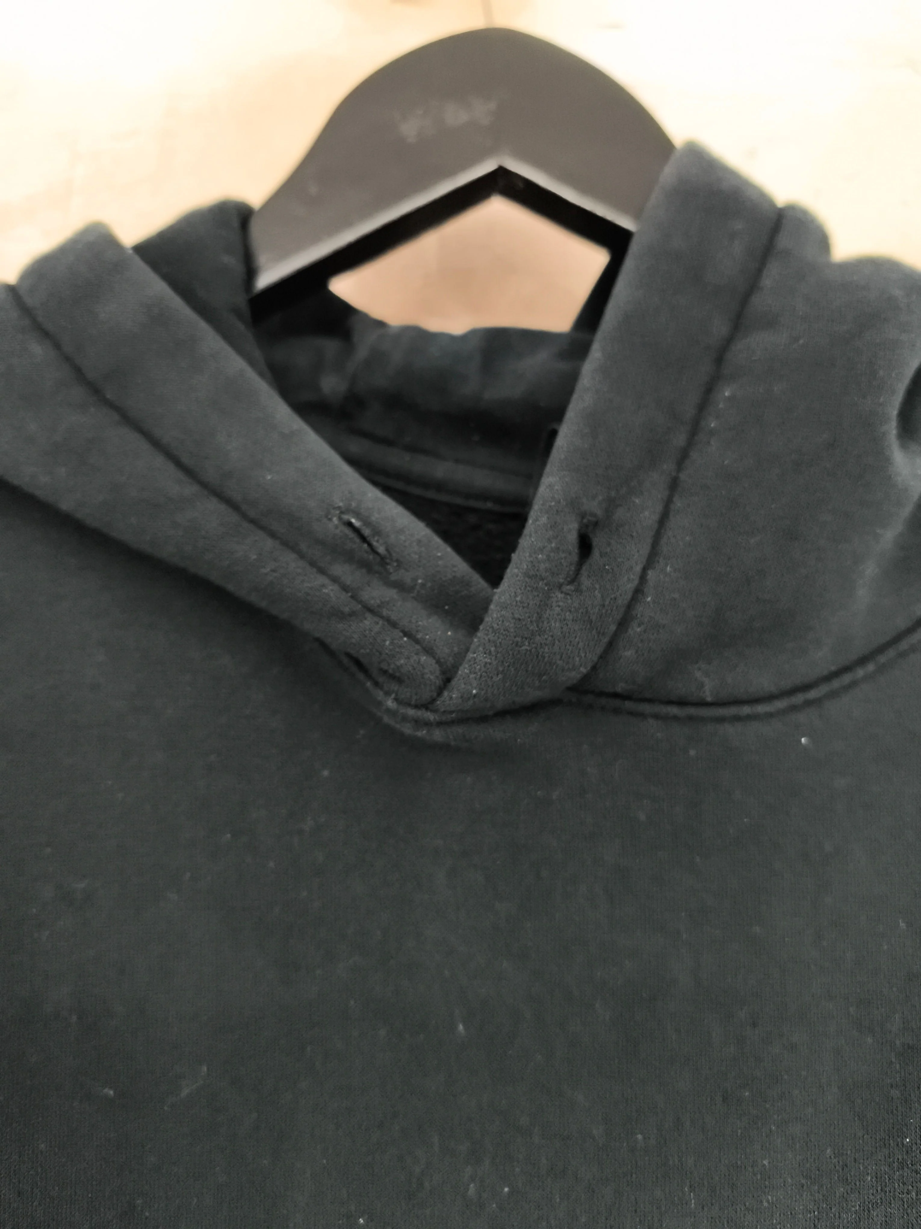 Nike Men's Hoodie L Black Cotton with Polyester Pullover - Image 5
