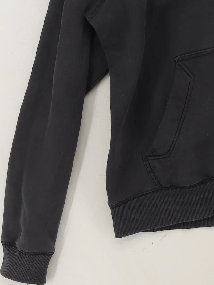 Nike Men's Hoodie L Black Cotton with Polyester Pullover - Image 4