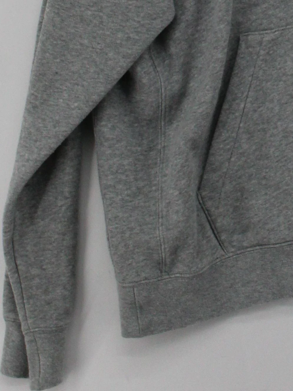 Nike Men's Hoodie L Grey 100% Cotton Pullover - Image 4