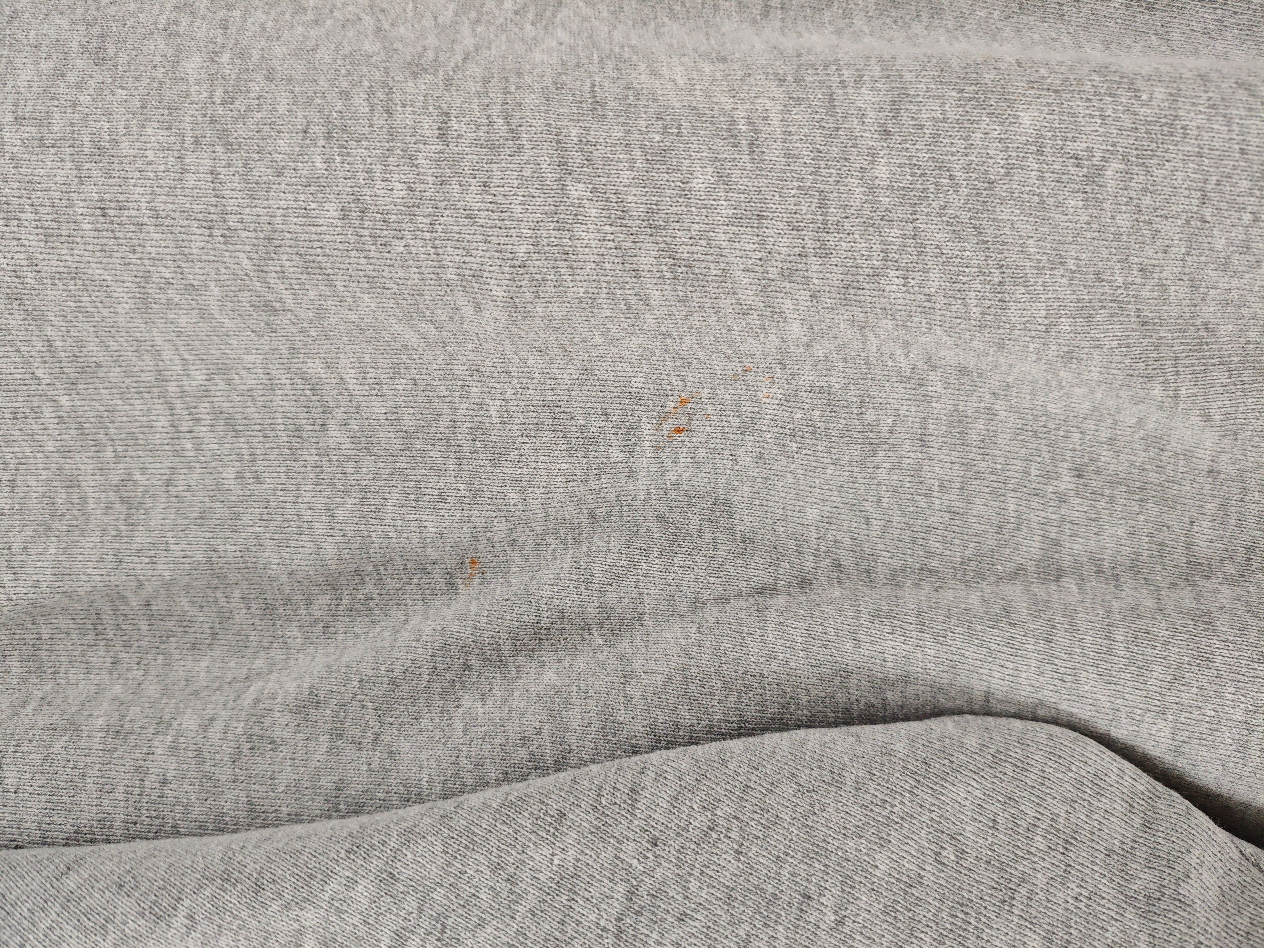 Nike Men's Hoodie L Grey Cotton with Polyester Pullover - Image 5