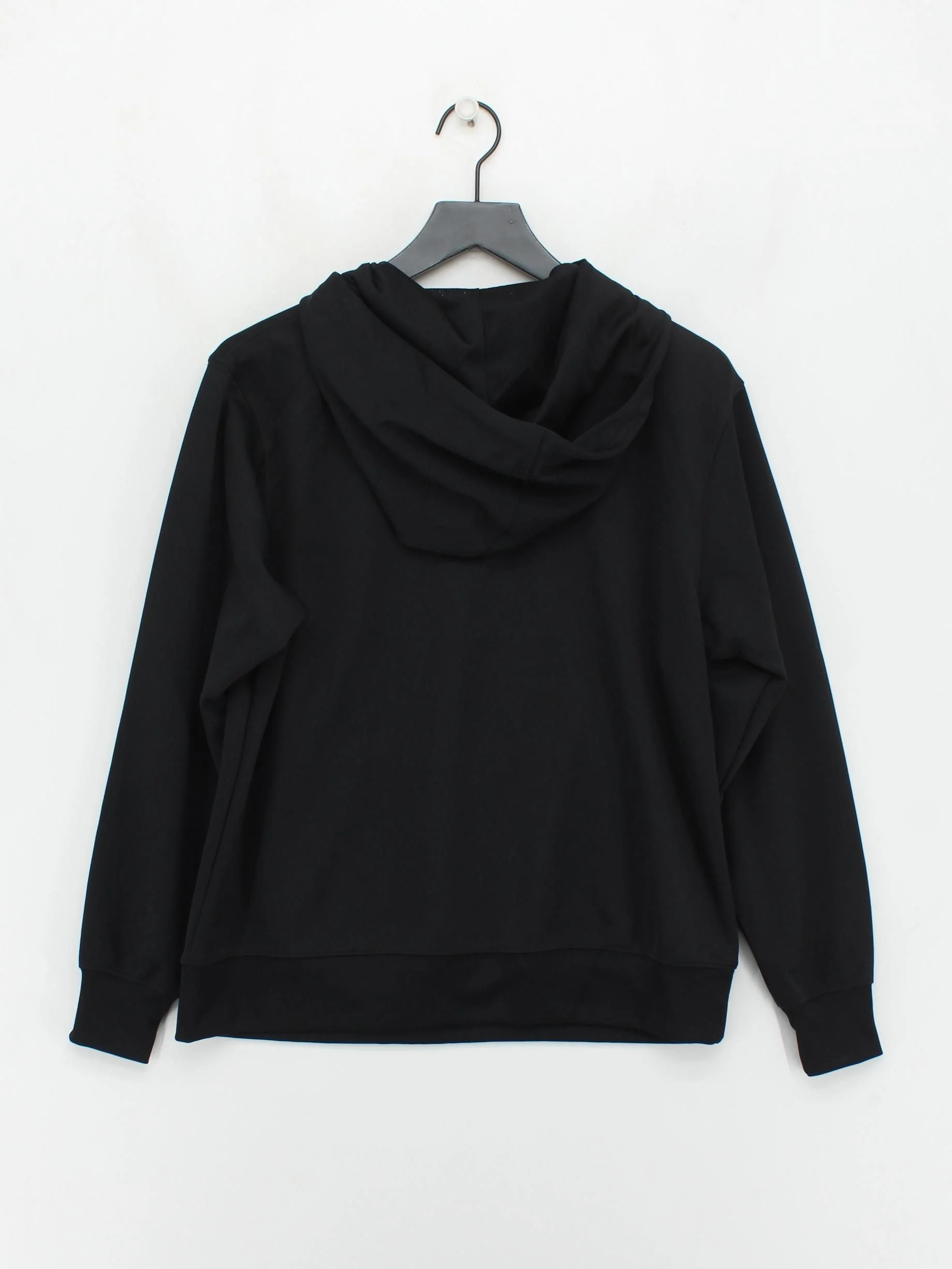 Nike Men's Hoodie M Black 100% Polyester Pullover - Image 2