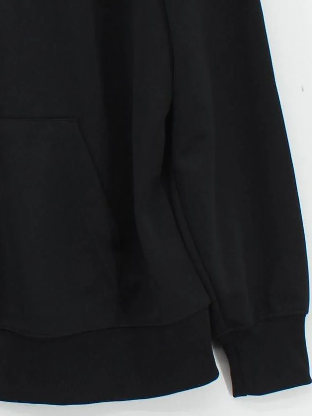 Nike Men's Hoodie M Black 100% Polyester Pullover - Image 4