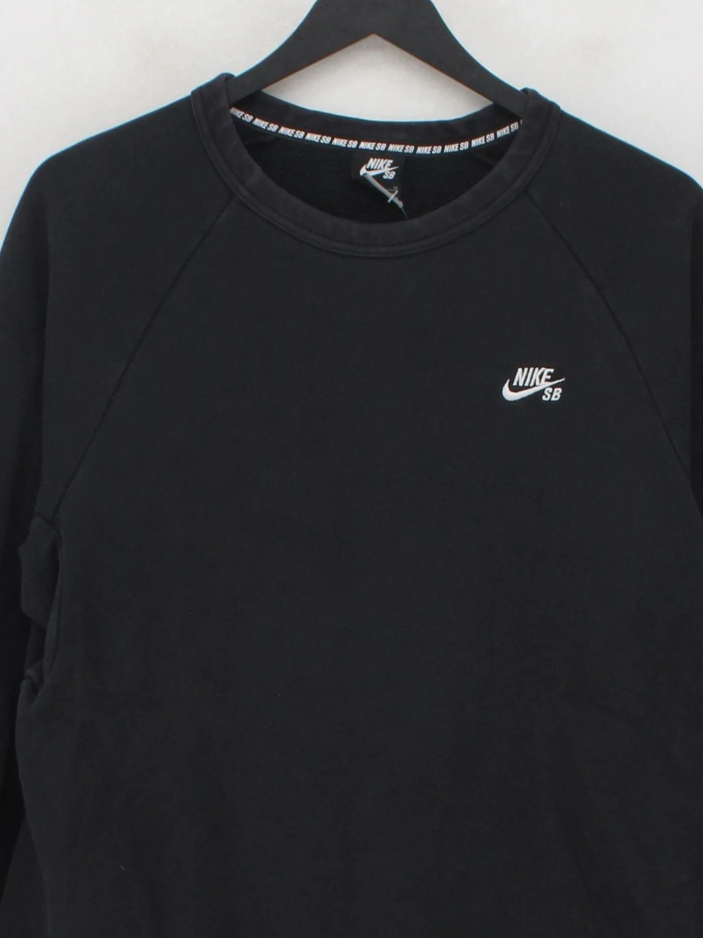 Nike Men's Hoodie M Black Cotton with Polyester, Elastane Pullover - Image 3