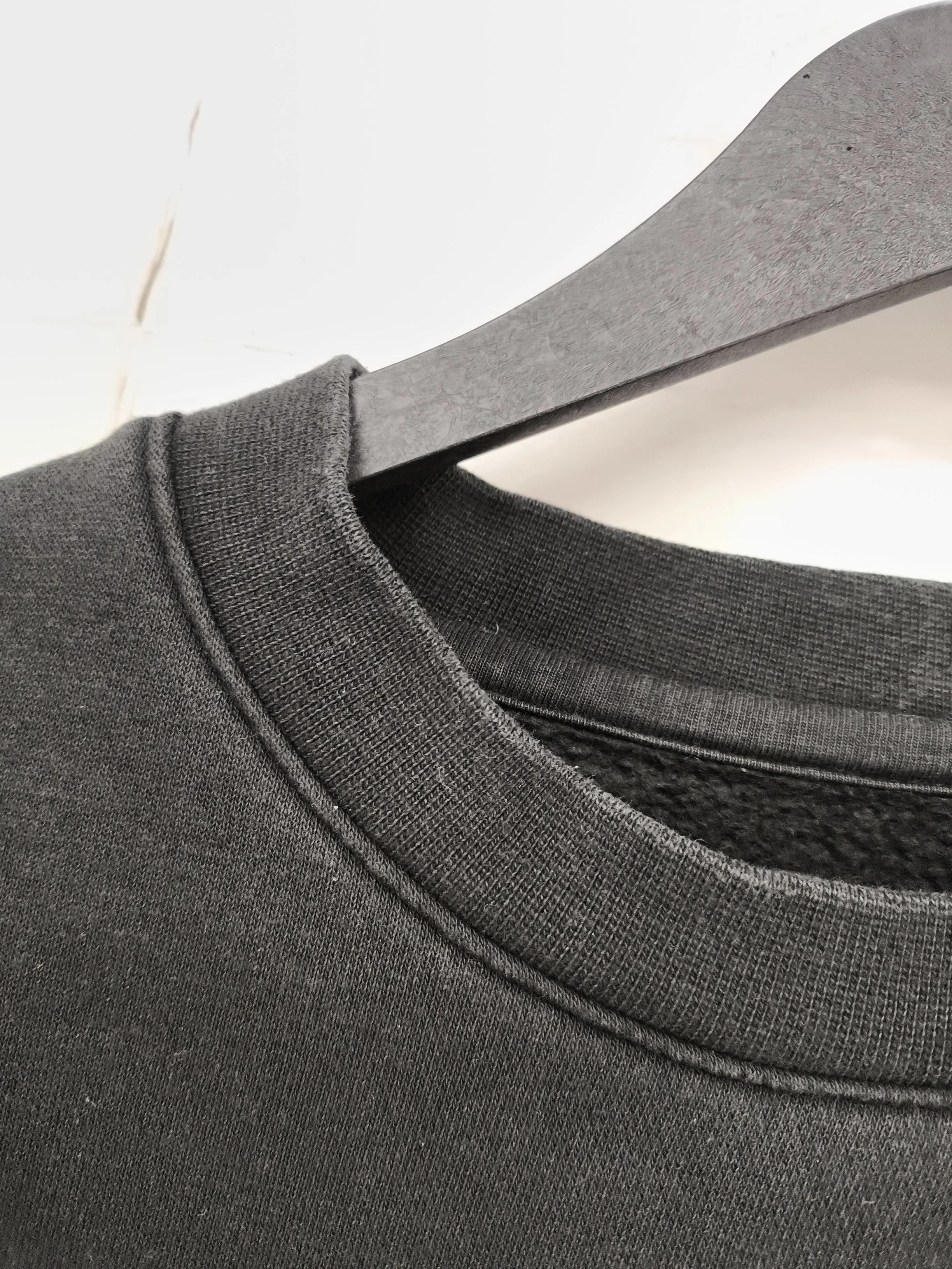 Nike Men's Hoodie M Black Graphic Cotton with Polyester Pullover - Image 6