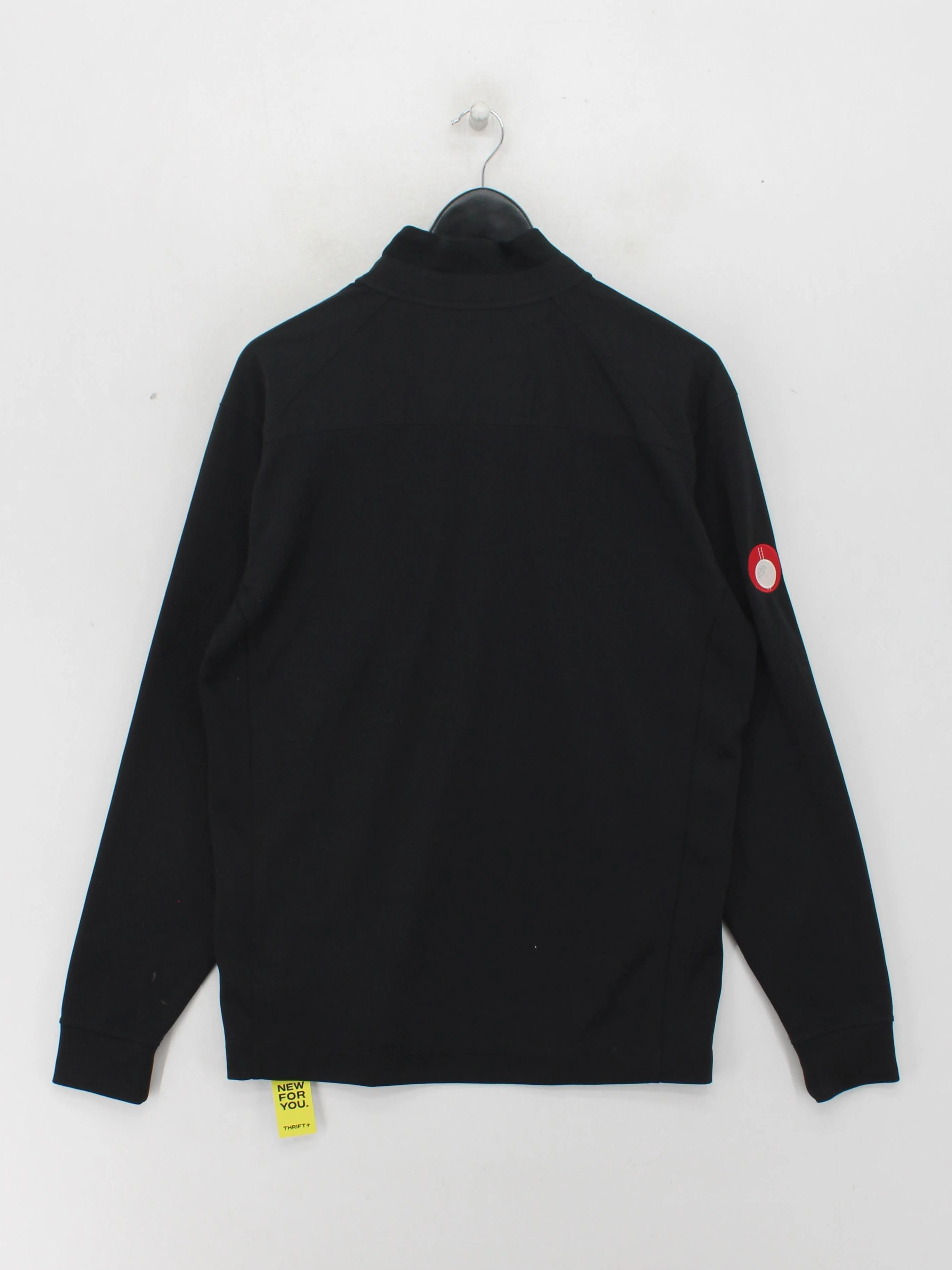 Nike Men's Hoodie M Black Polyester with Elastane Pullover - Image 2