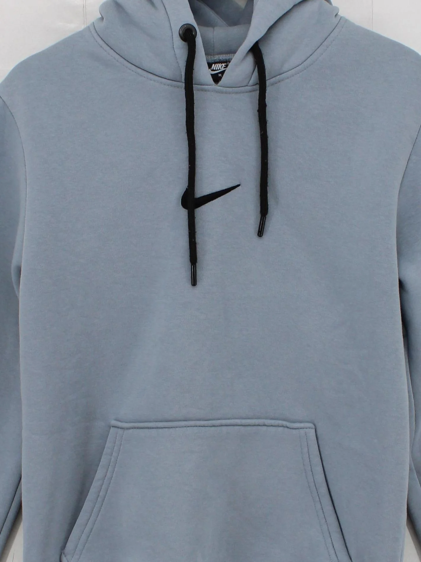 Nike Men's Hoodie M Blue 100% Cotton Pullover - Image 3