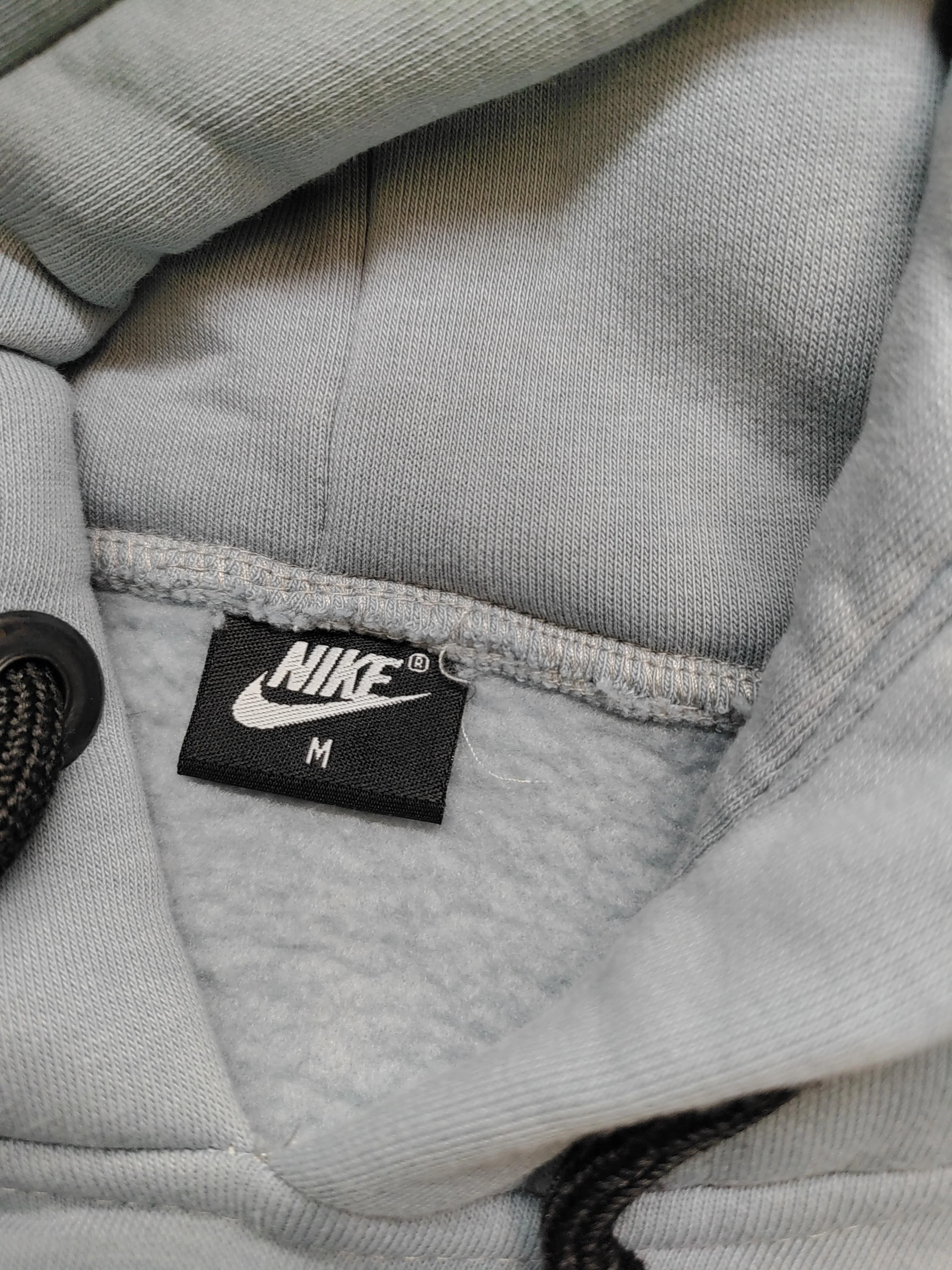 Nike Men's Hoodie M Blue 100% Cotton Pullover - Image 5