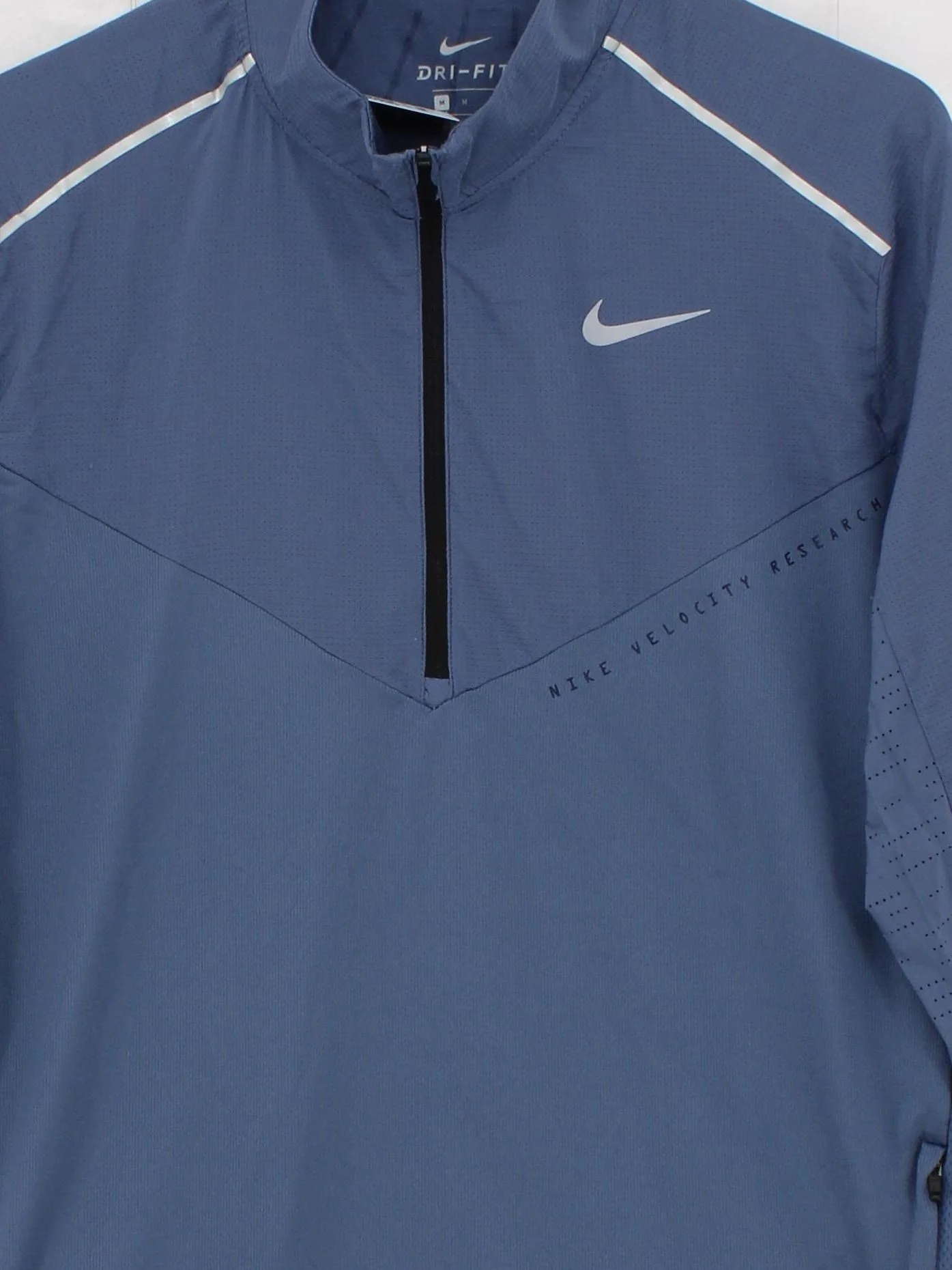 Nike Men's Hoodie M Blue 100% Other Pullover - Image 3