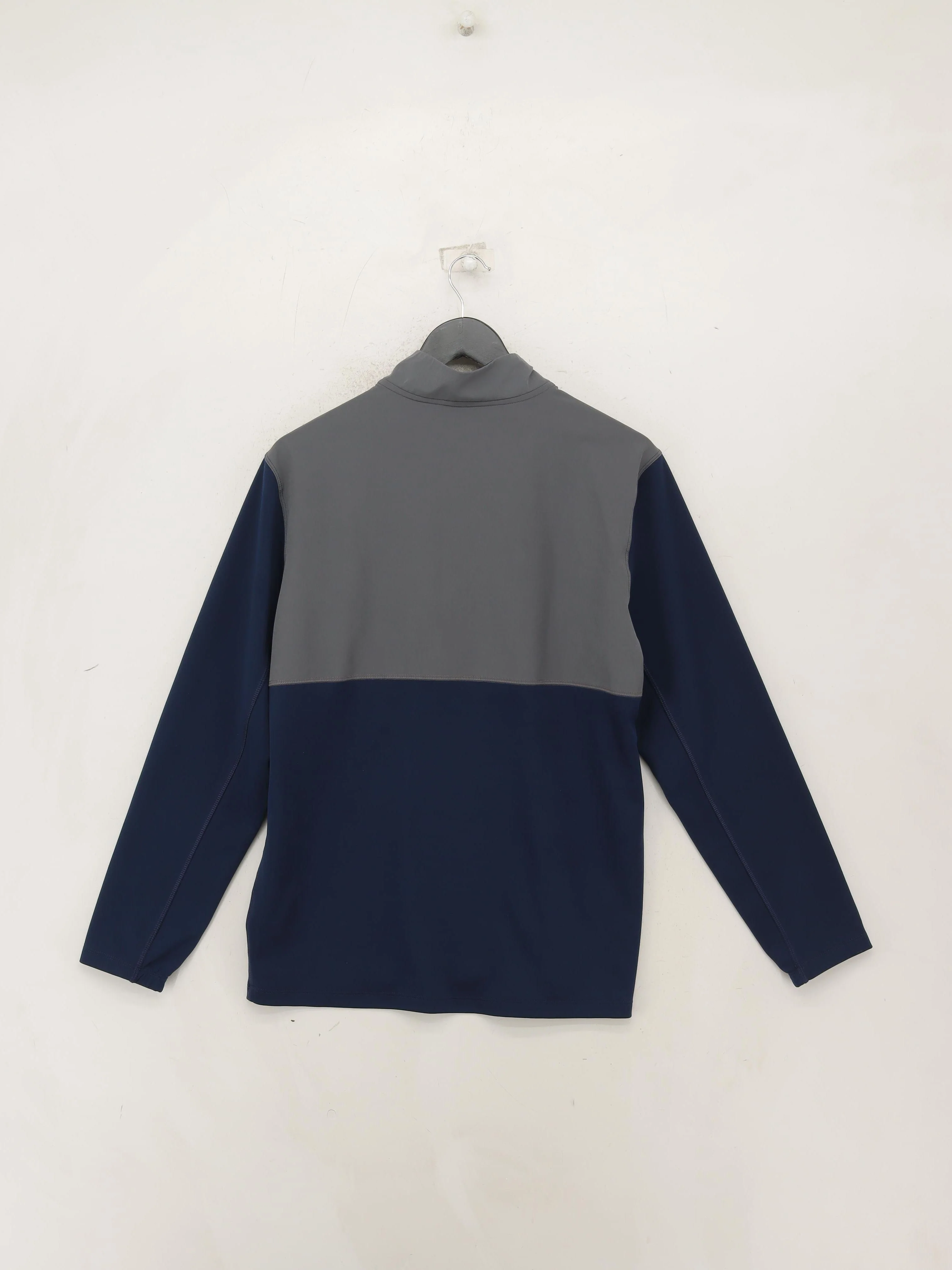 Nike Men's Hoodie M Blue Polyester with Elastane Pullover - Image 2