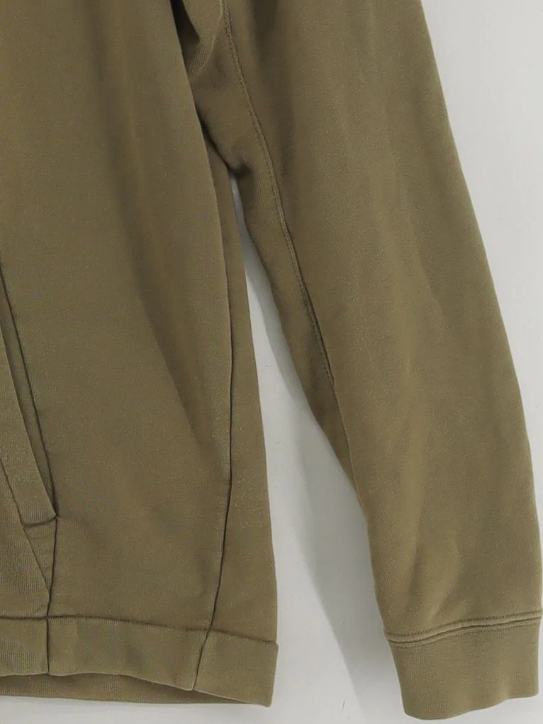 Nike Men's Hoodie M Green Cotton with Polyester Pullover - Image 4