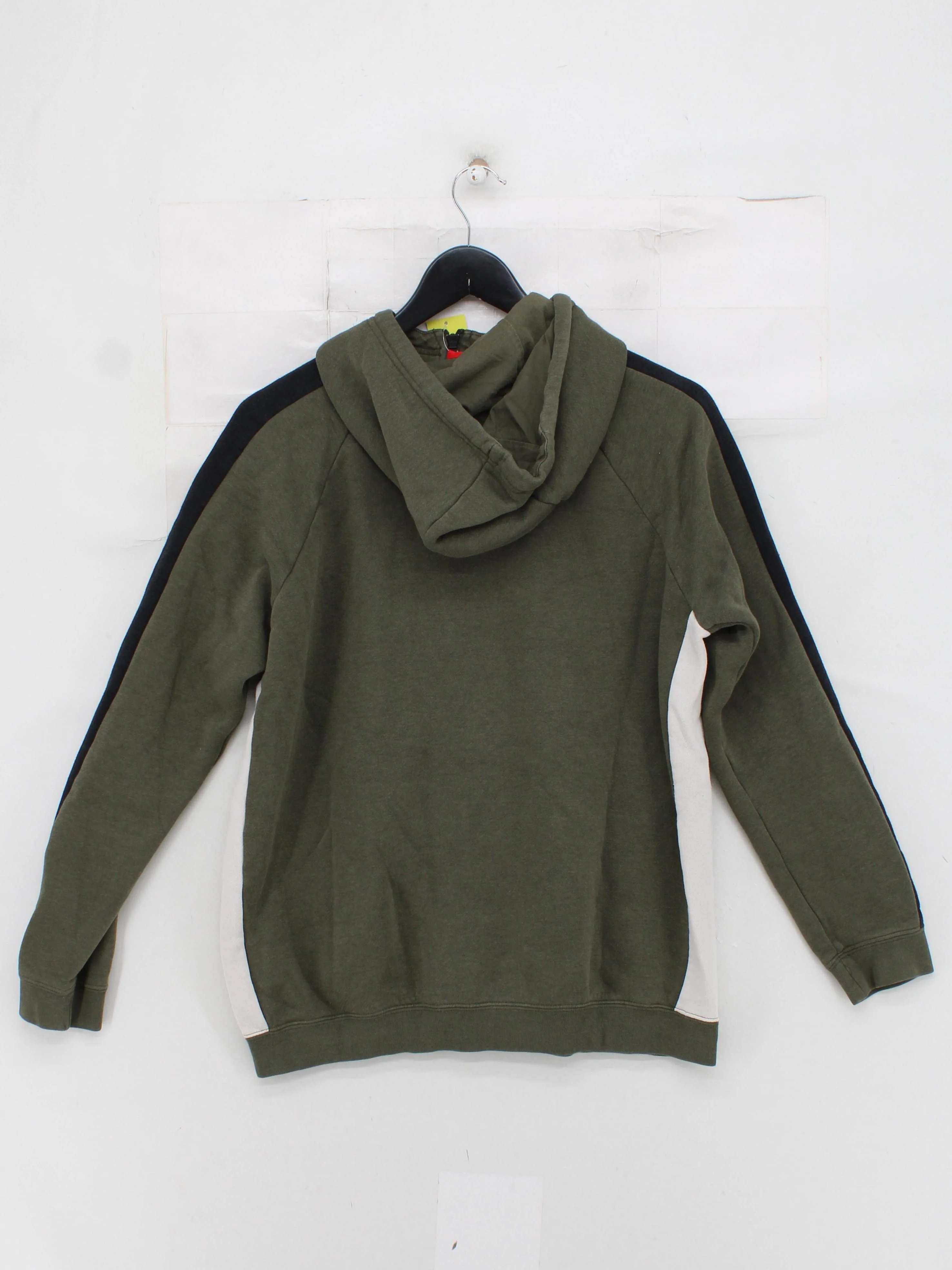 Nike Men's Hoodie M Green Cotton with Polyester, Viscose Pullover - Image 2
