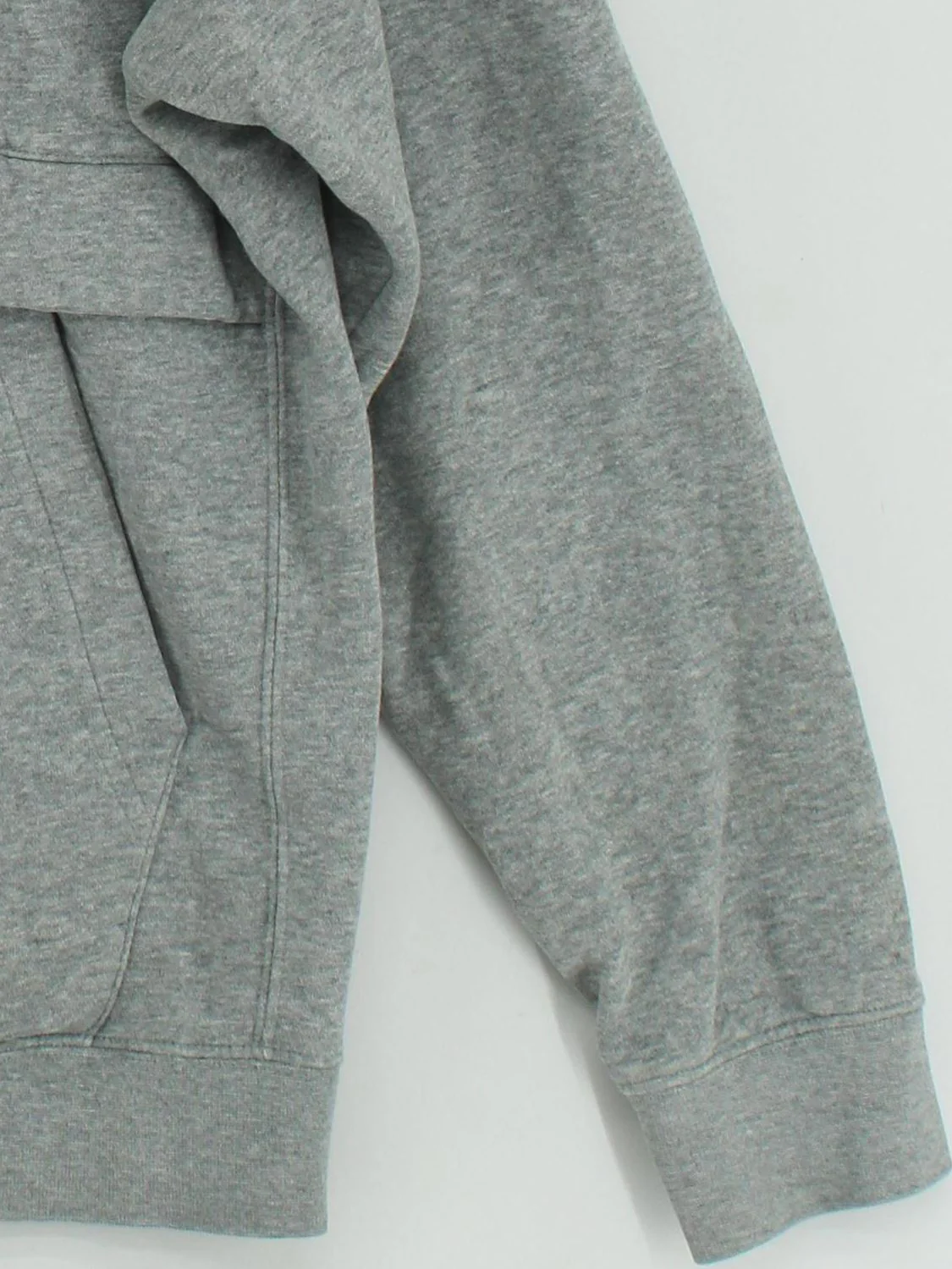 Nike Men's Hoodie M Grey 100% Cotton Pullover - Image 4