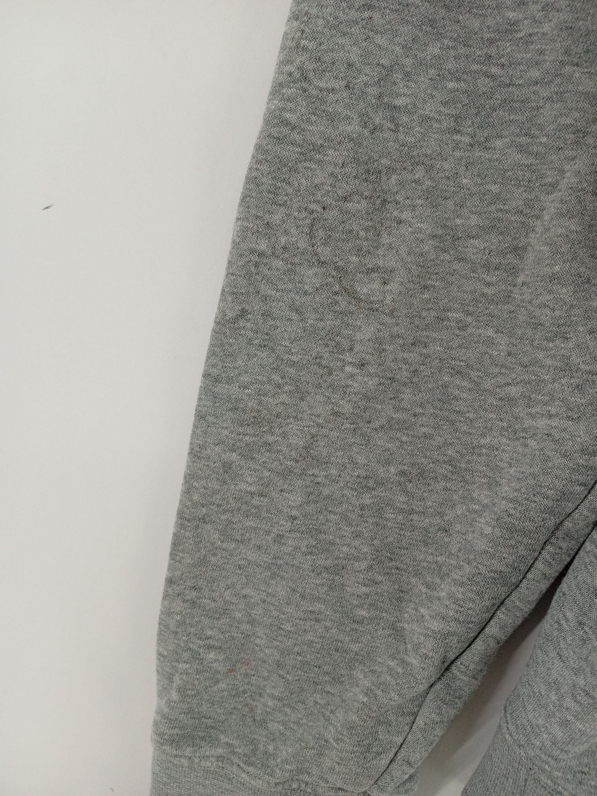 Nike Men's Hoodie M Grey 100% Cotton Pullover - Image 5