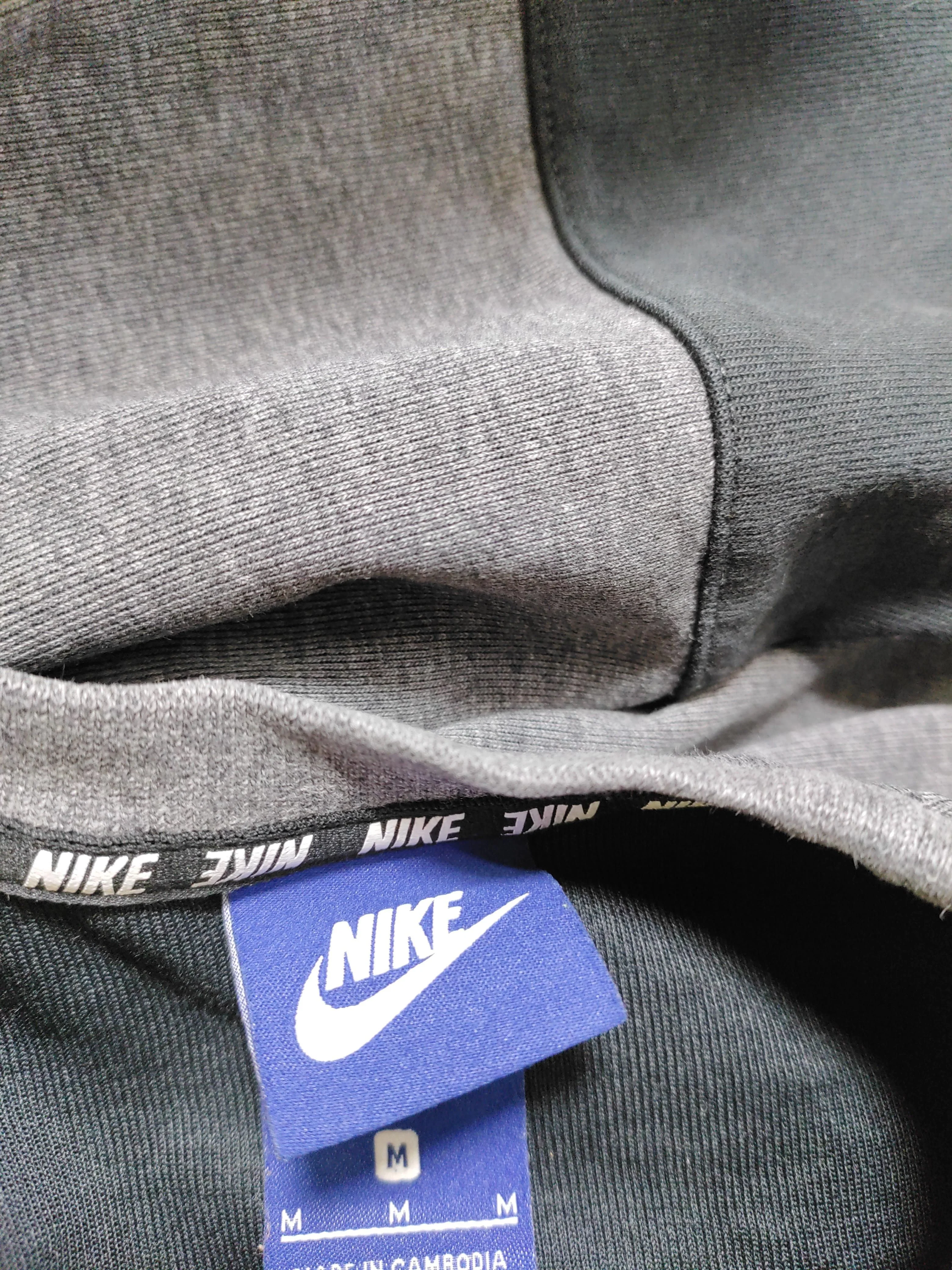 Nike Men's Hoodie M Grey 100% Other Pullover - Image 5