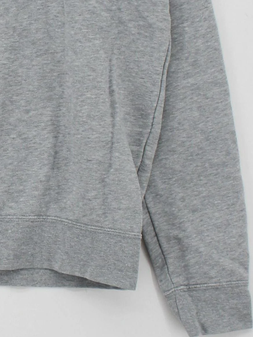 Nike Men's Hoodie M Grey Cotton with Polyester Pullover - Image 4