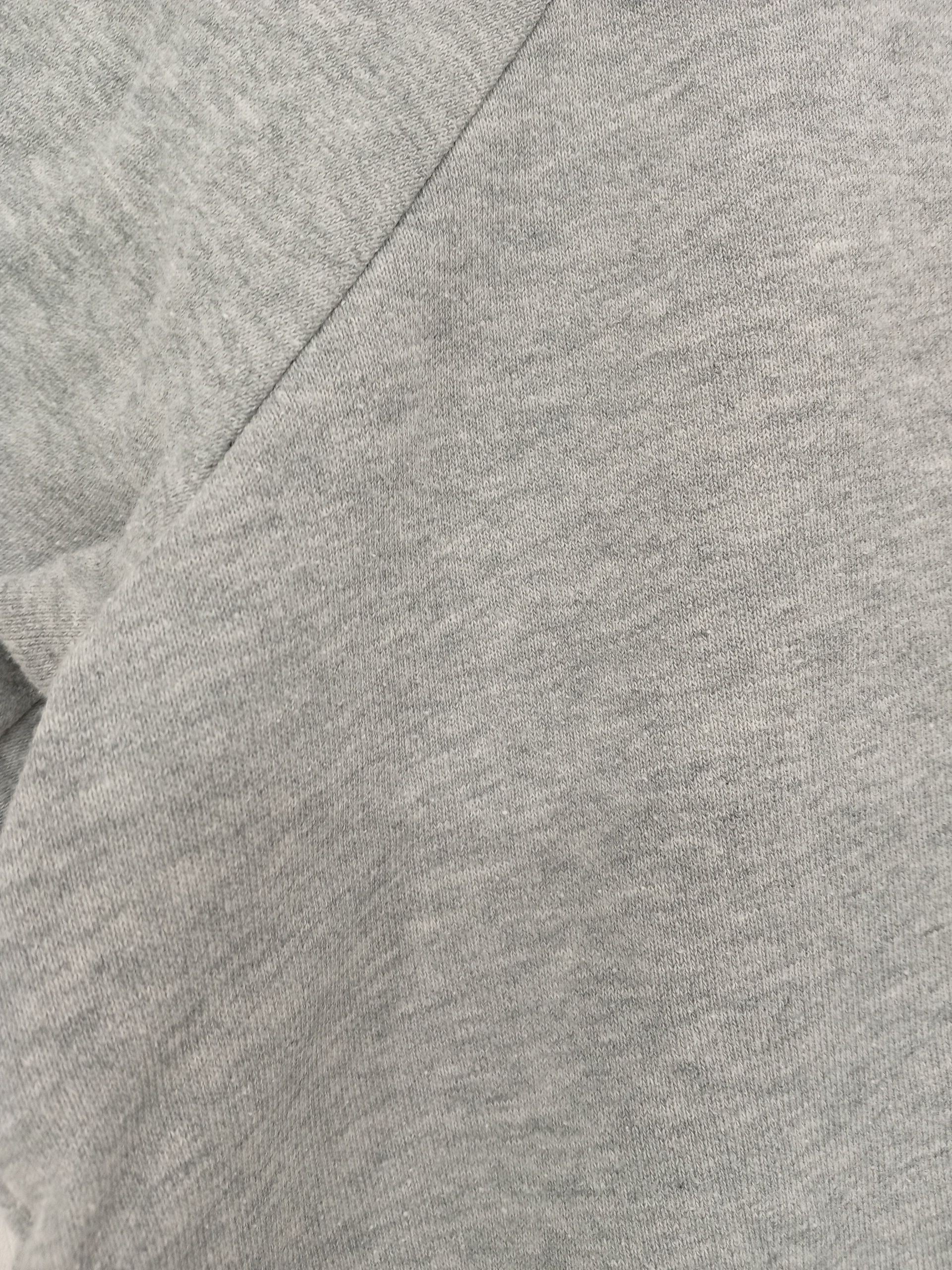 Nike Men's Hoodie M Grey Cotton with Polyester Pullover - Image 5