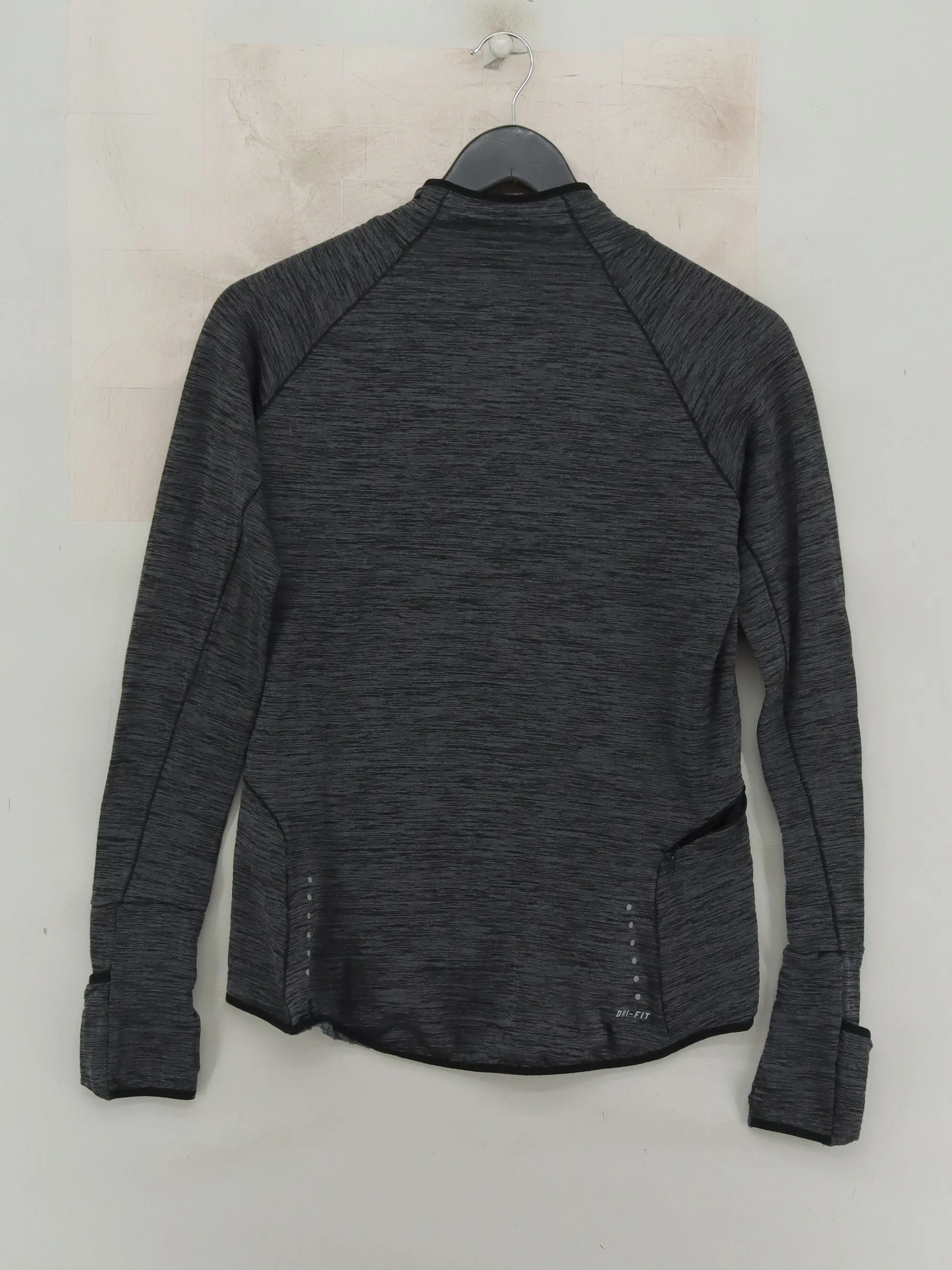 Nike Men's Hoodie M Grey Polyester with Spandex Pullover - Image 2