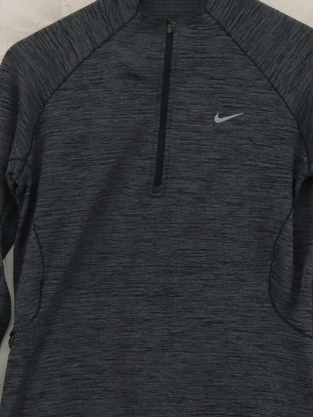Nike Men's Hoodie M Grey Polyester with Spandex Pullover - Image 3