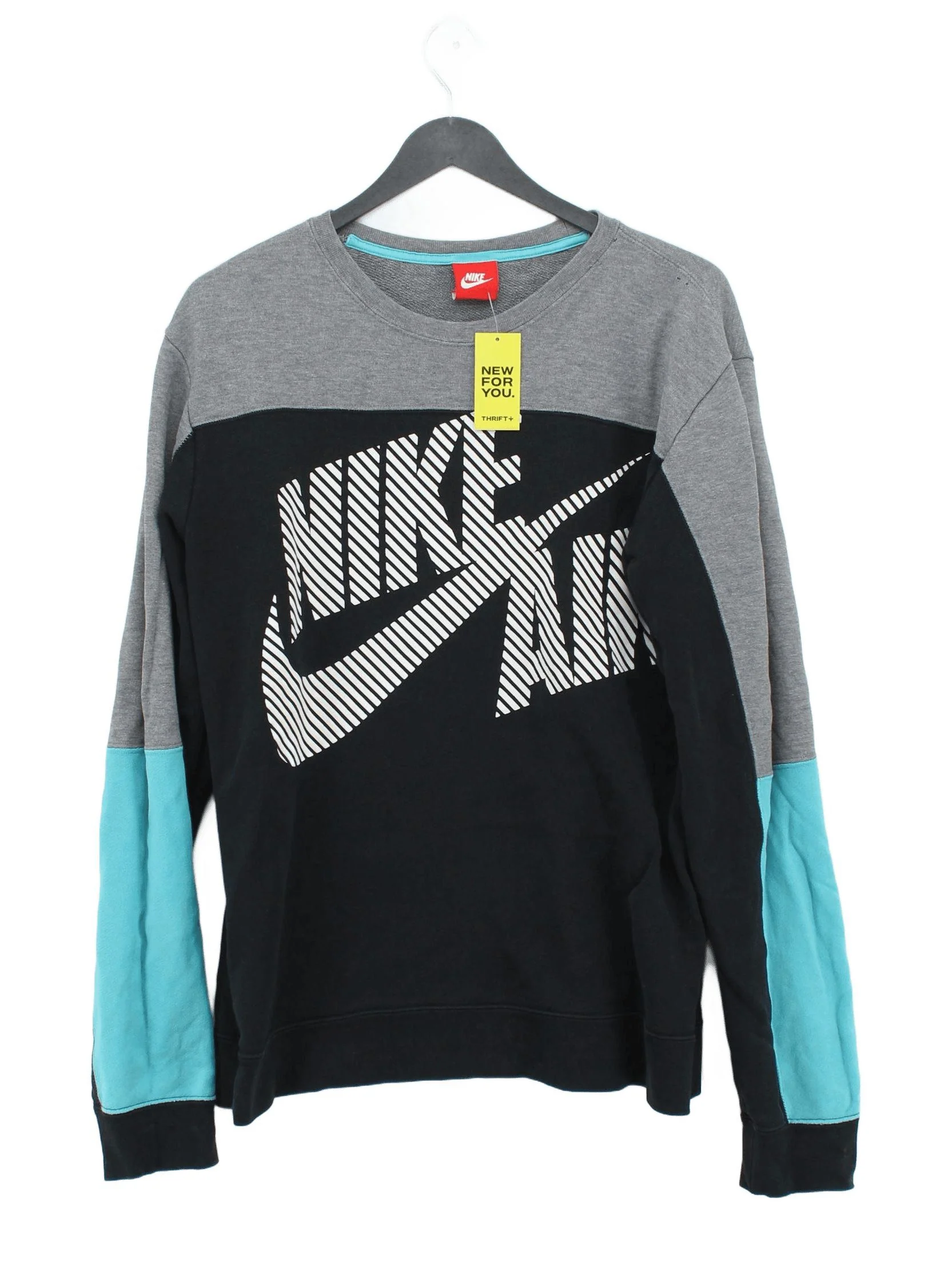 Nike Men's Hoodie M Multi Graphic 100% Cotton Pullover