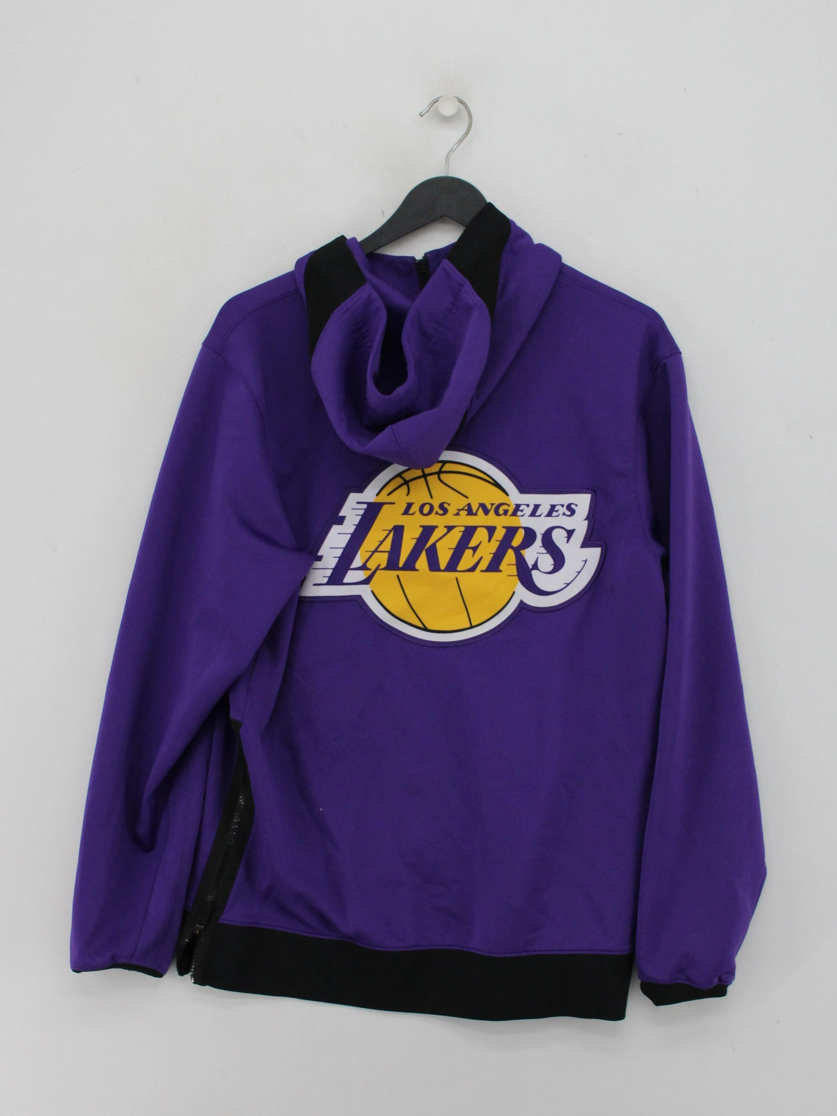 Nike Men's Hoodie M Purple Graphic 100% Polyester Pullover - Image 2