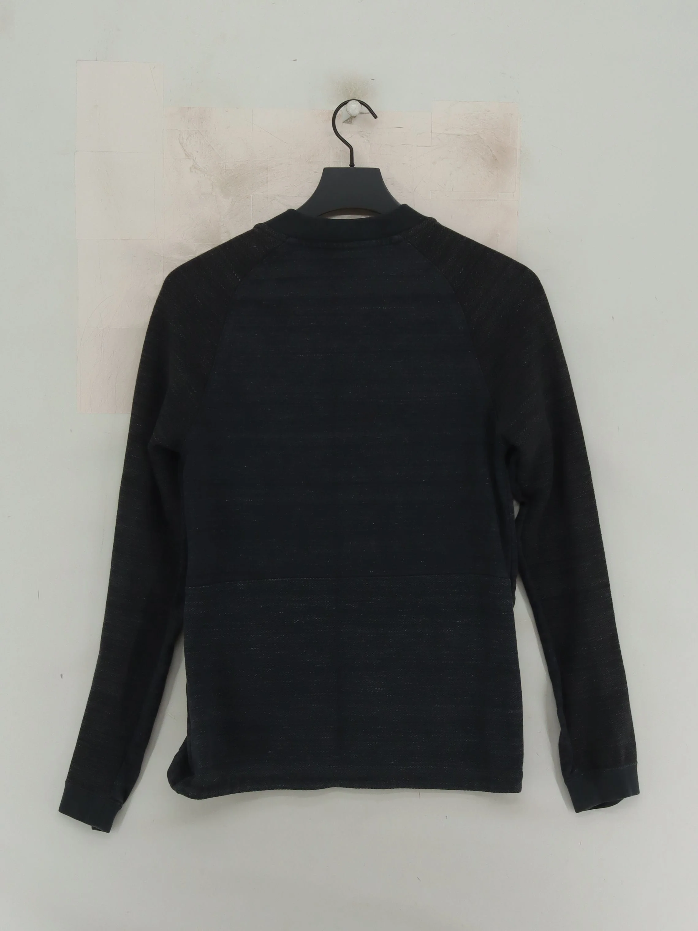 Nike Men's Hoodie S Black 100% Other Full Zip - Image 2