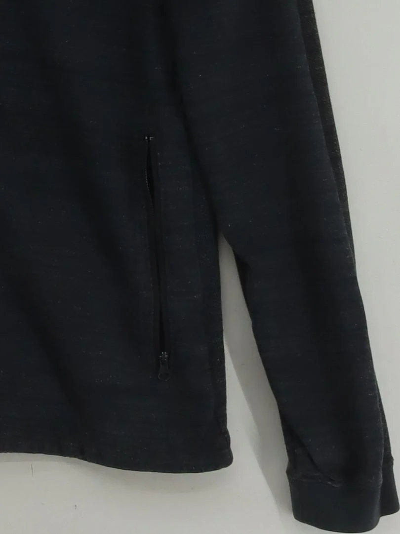 Nike Men's Hoodie S Black 100% Other Full Zip - Image 4