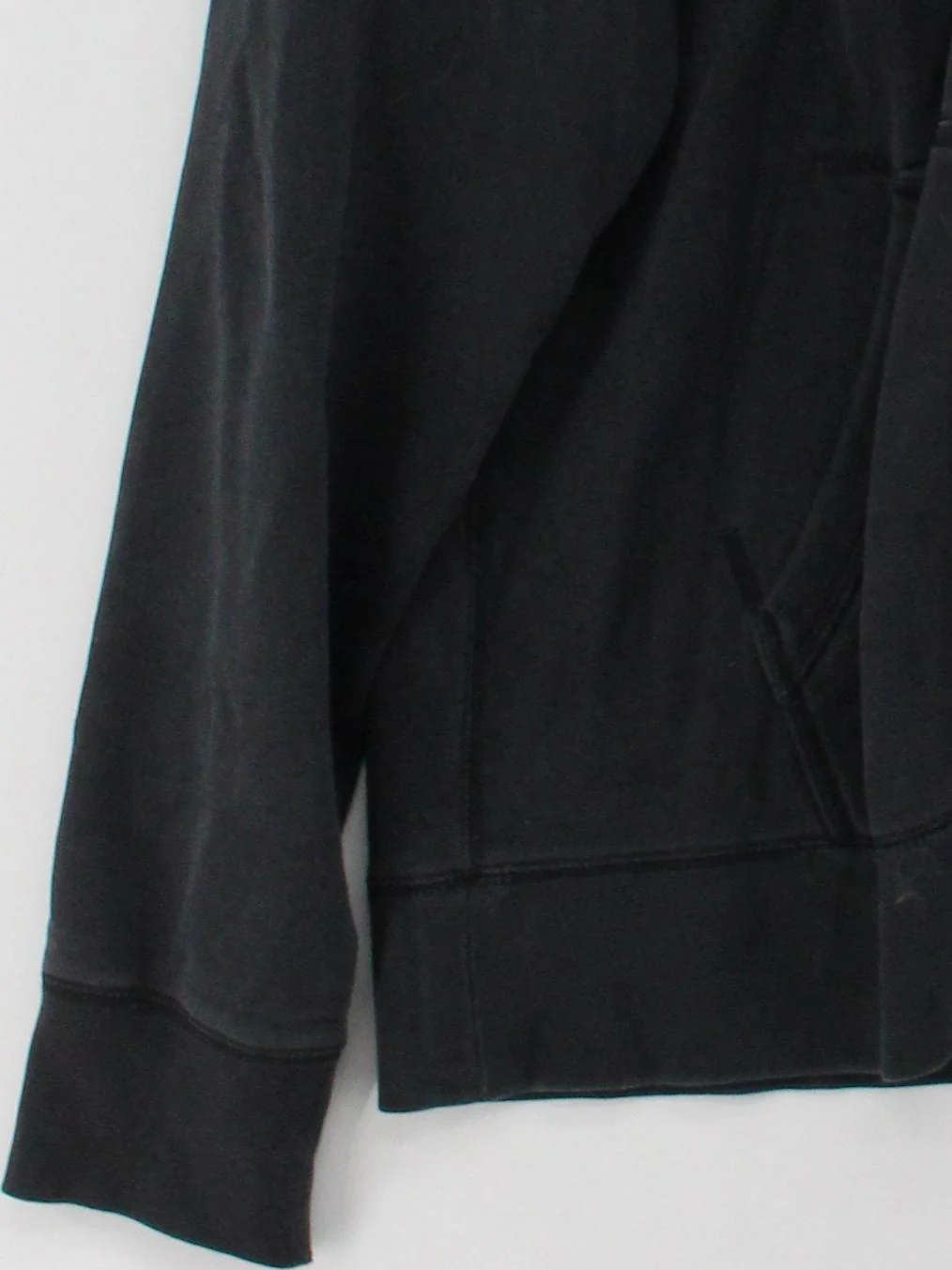 Nike Men's Hoodie S Black Cotton with Polyester Pullover - Image 4