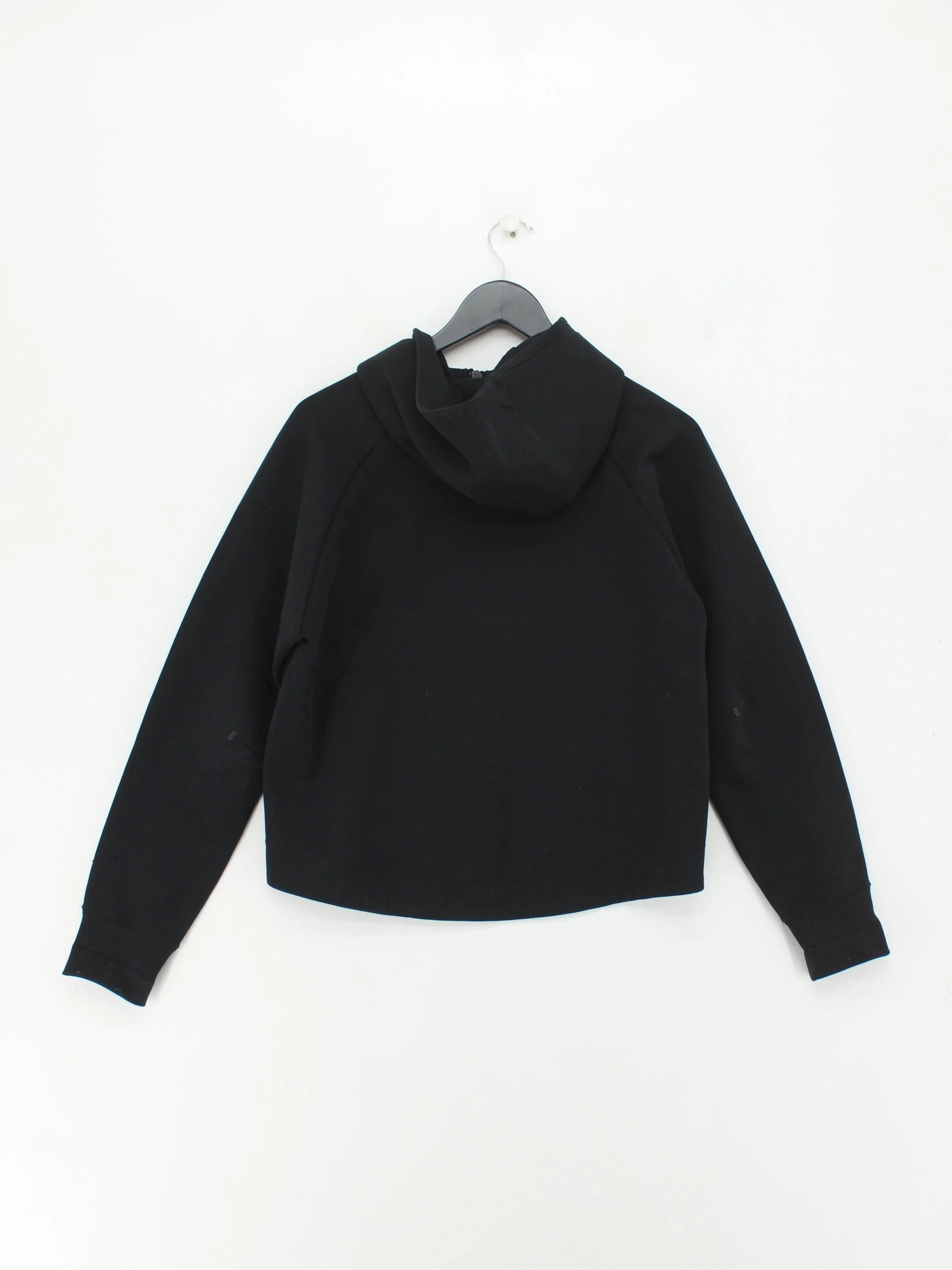 Nike Men's Hoodie S Black Cotton with Polyester Pullover - Image 2