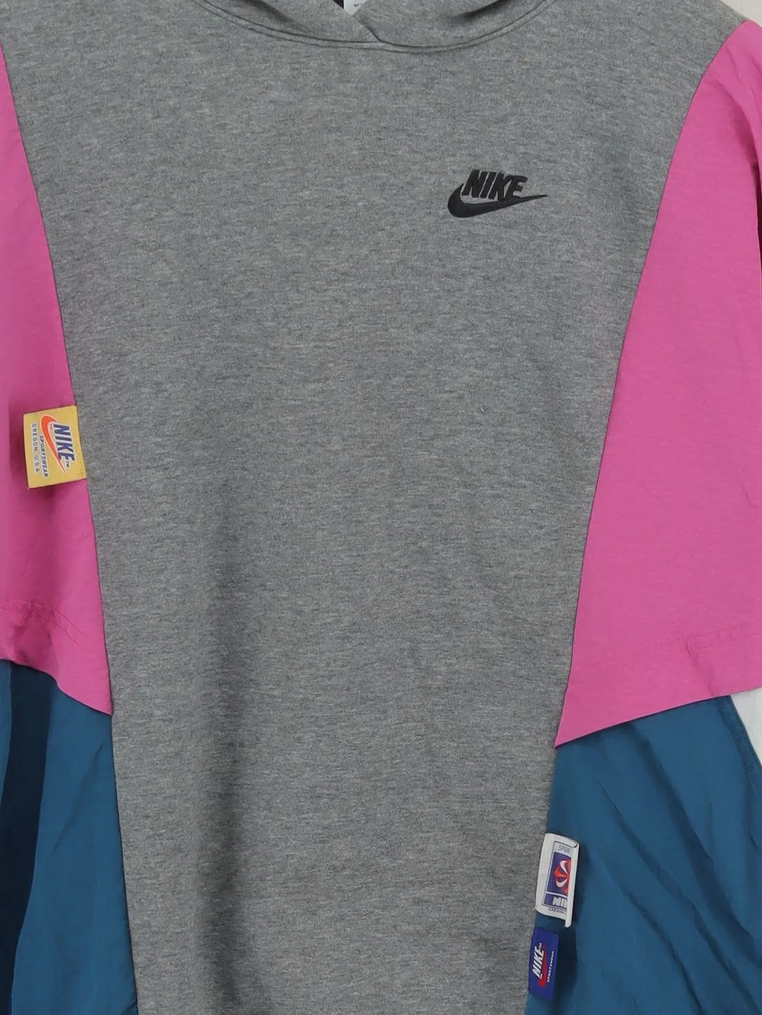 Nike Men's Hoodie S Multi Cotton with Polyester, Nylon Pullover - Image 3