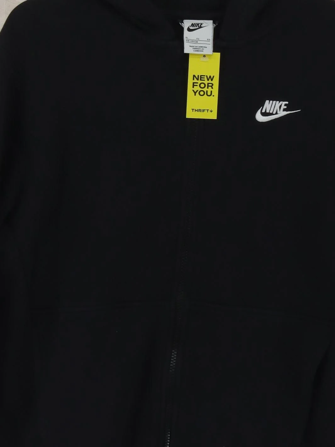 Nike Men's Hoodie XL Black 100% Other Pullover - Image 3