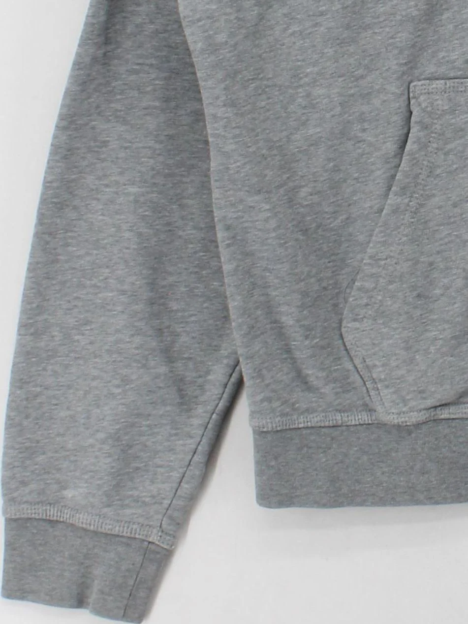 Nike Men's Hoodie XL Grey Cotton with Polyester Full Zip - Image 4