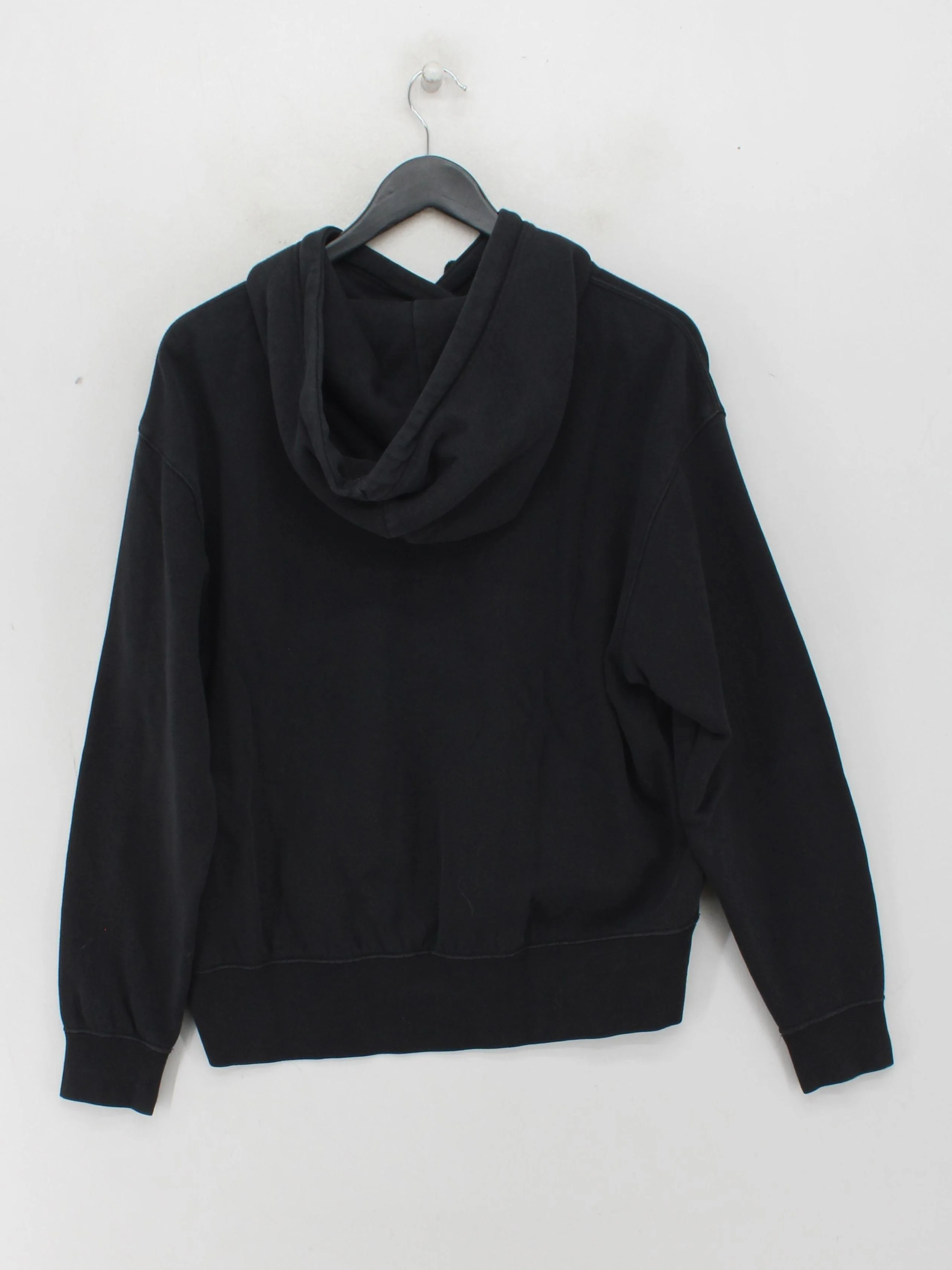 Nike Men's Hoodie XS Black Cotton with Polyester Pullover - Image 2