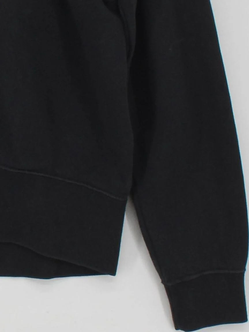 Nike Men's Hoodie XS Black Cotton with Polyester Pullover - Image 4
