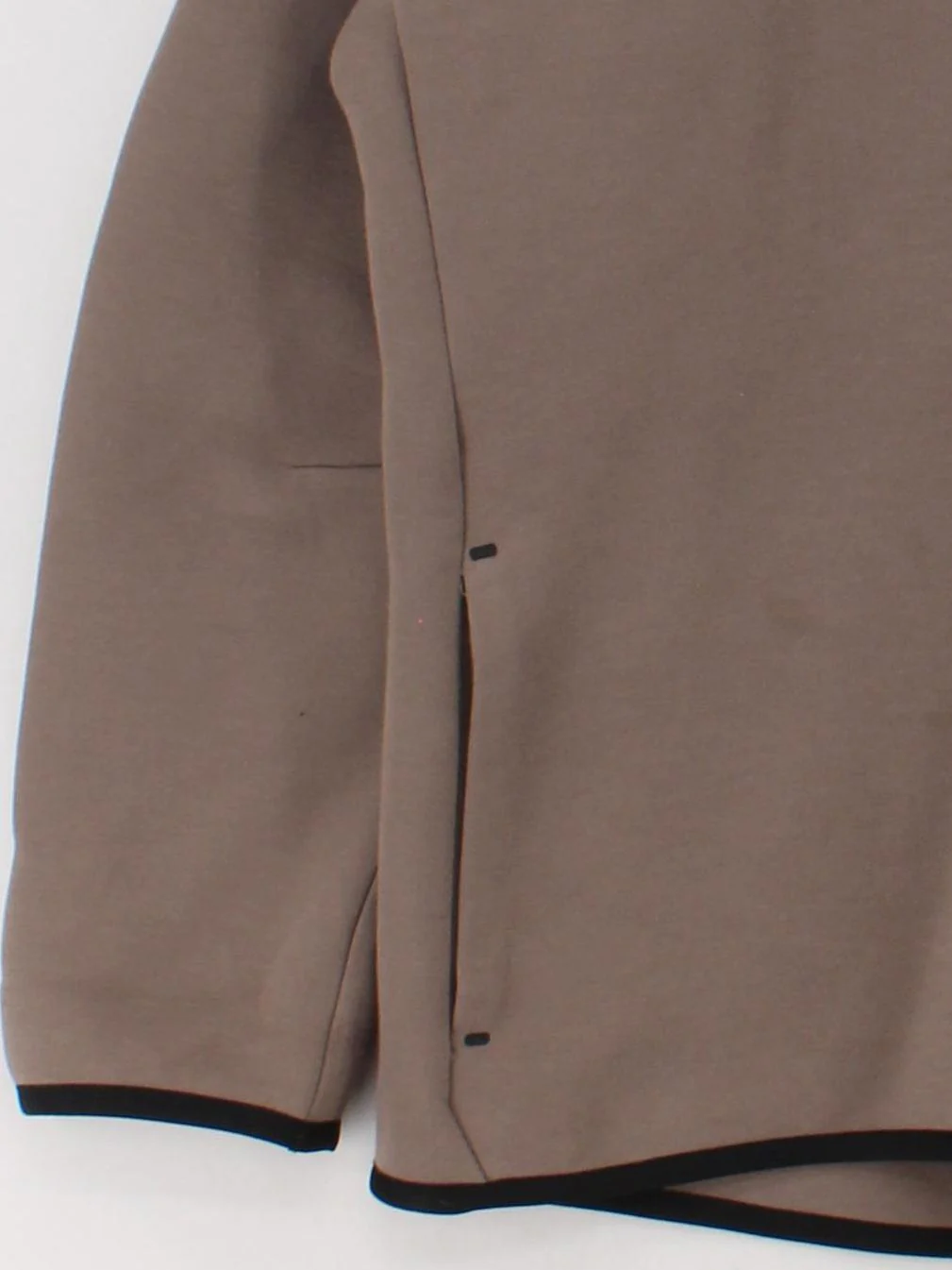 Nike Men's Hoodie XXL Brown Cotton with Polyester Pullover - Image 4