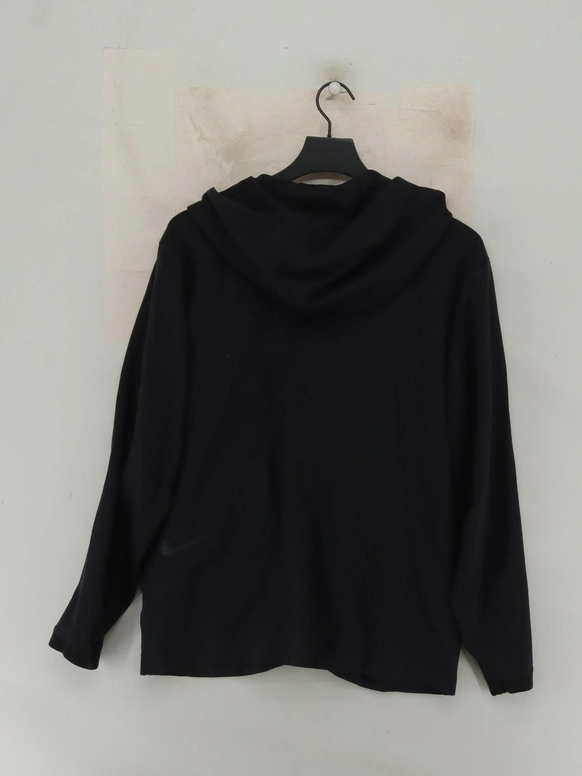 Nike Men's Jumper L Black Viscose with Nylon, Elastane Crew Neck Pullover - Image 2