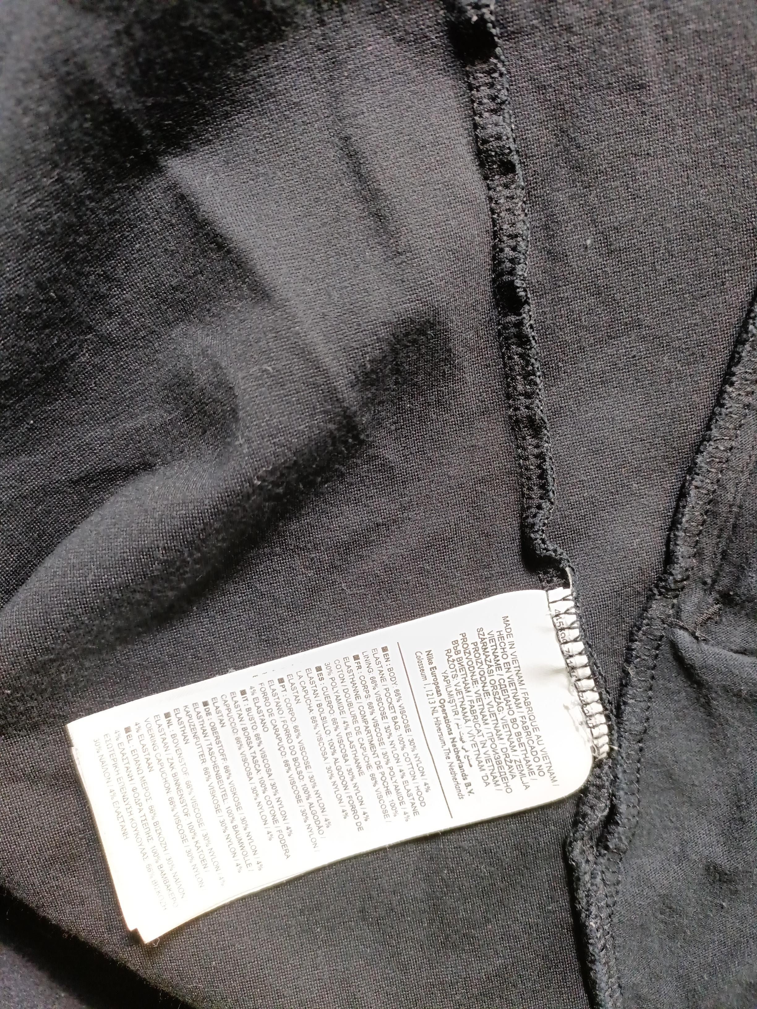 Nike Men's Jumper L Black Viscose with Nylon, Elastane Crew Neck Pullover - Image 6