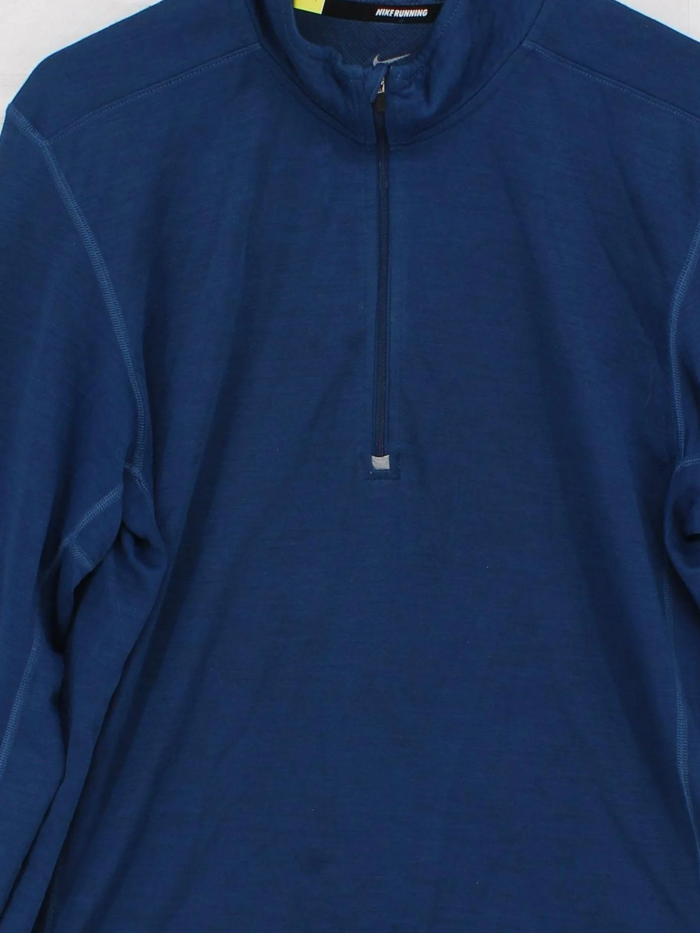 Nike Men's Loungewear M Blue 100% Polyester Mock Neck Basic - Image 3