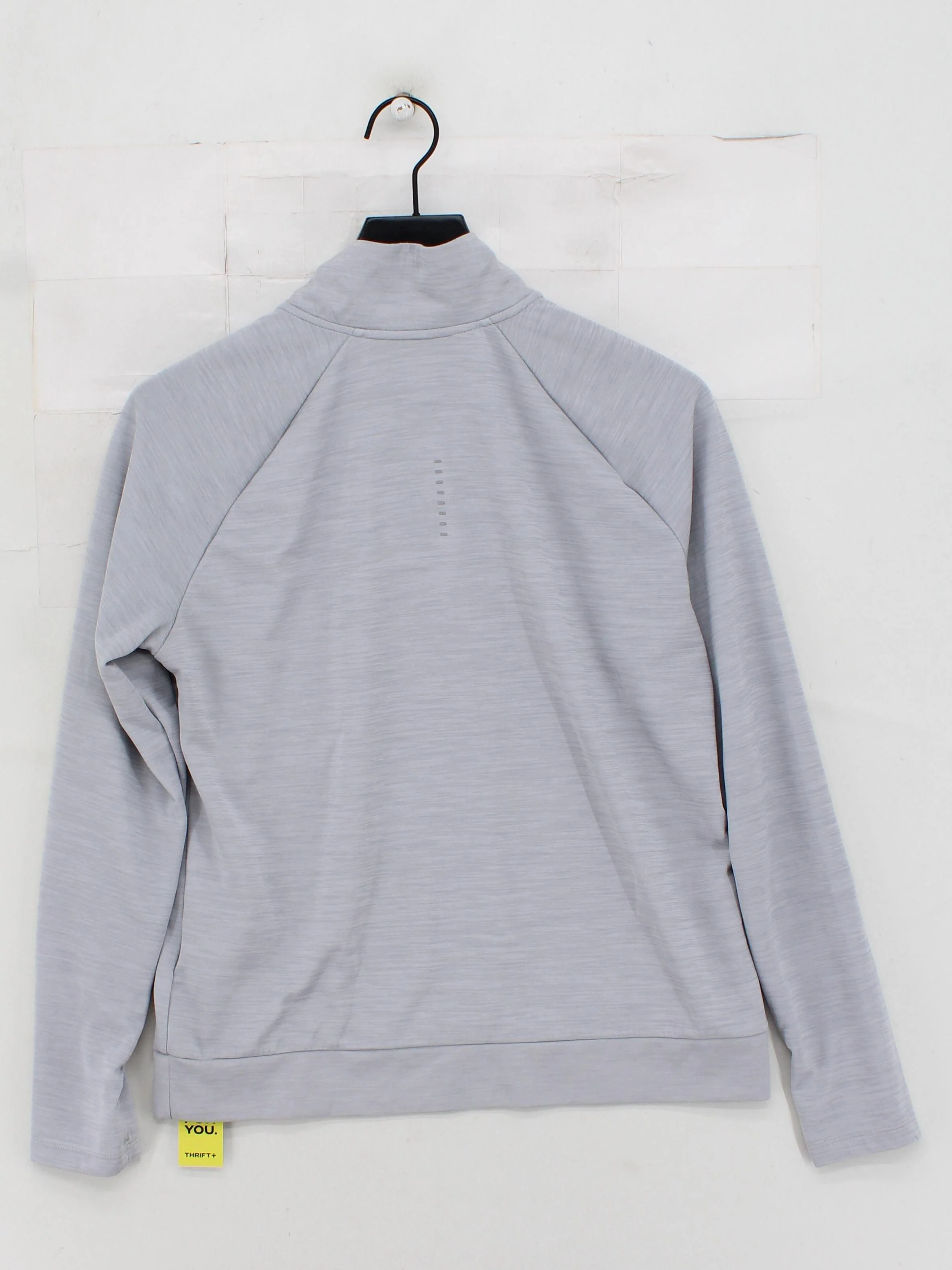 Nike Men's Loungewear M Grey 100% Polyester Mock Neck Basic - Image 2