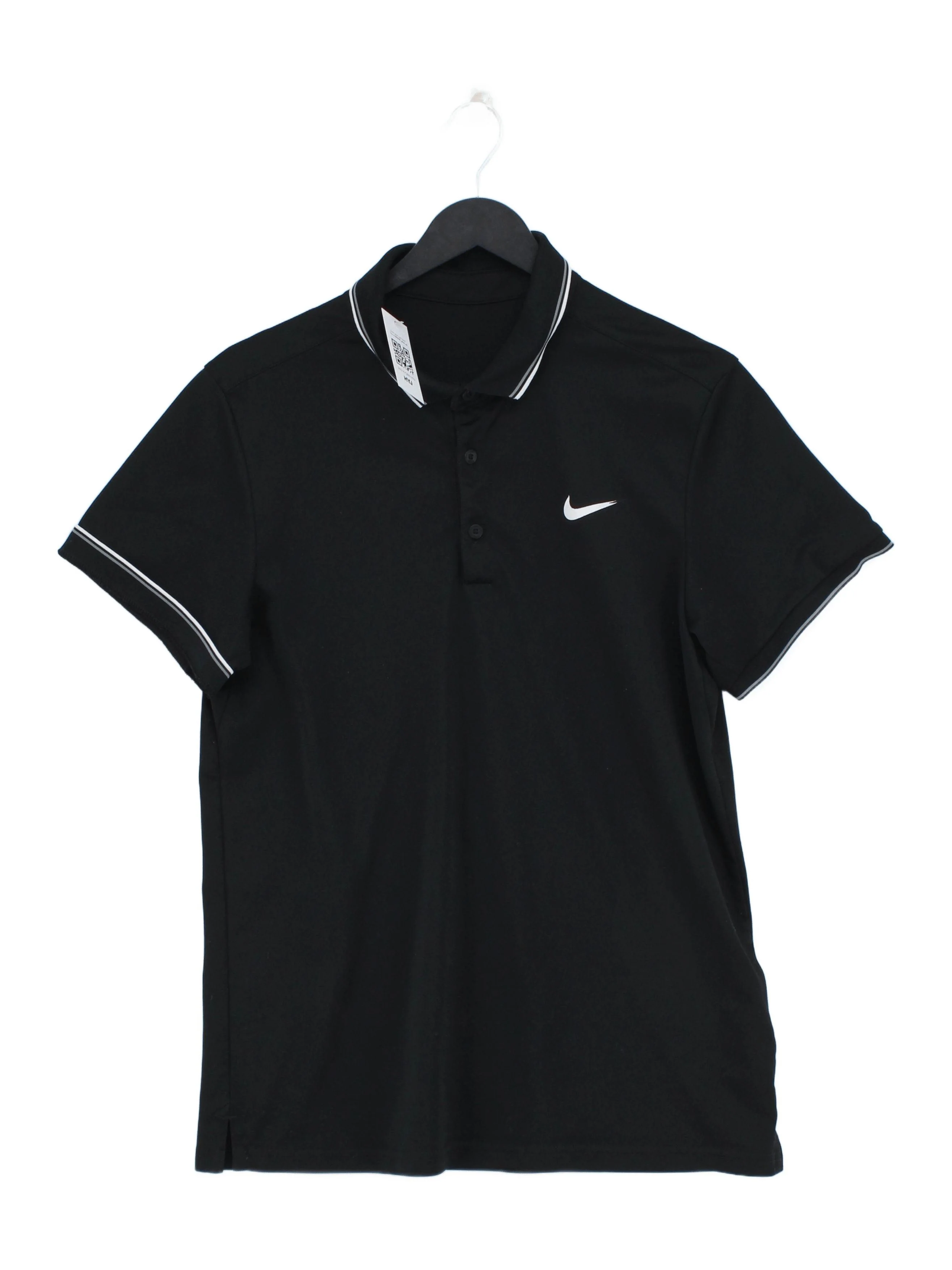 Nike Men's Polo M Black 100% Polyester Basic