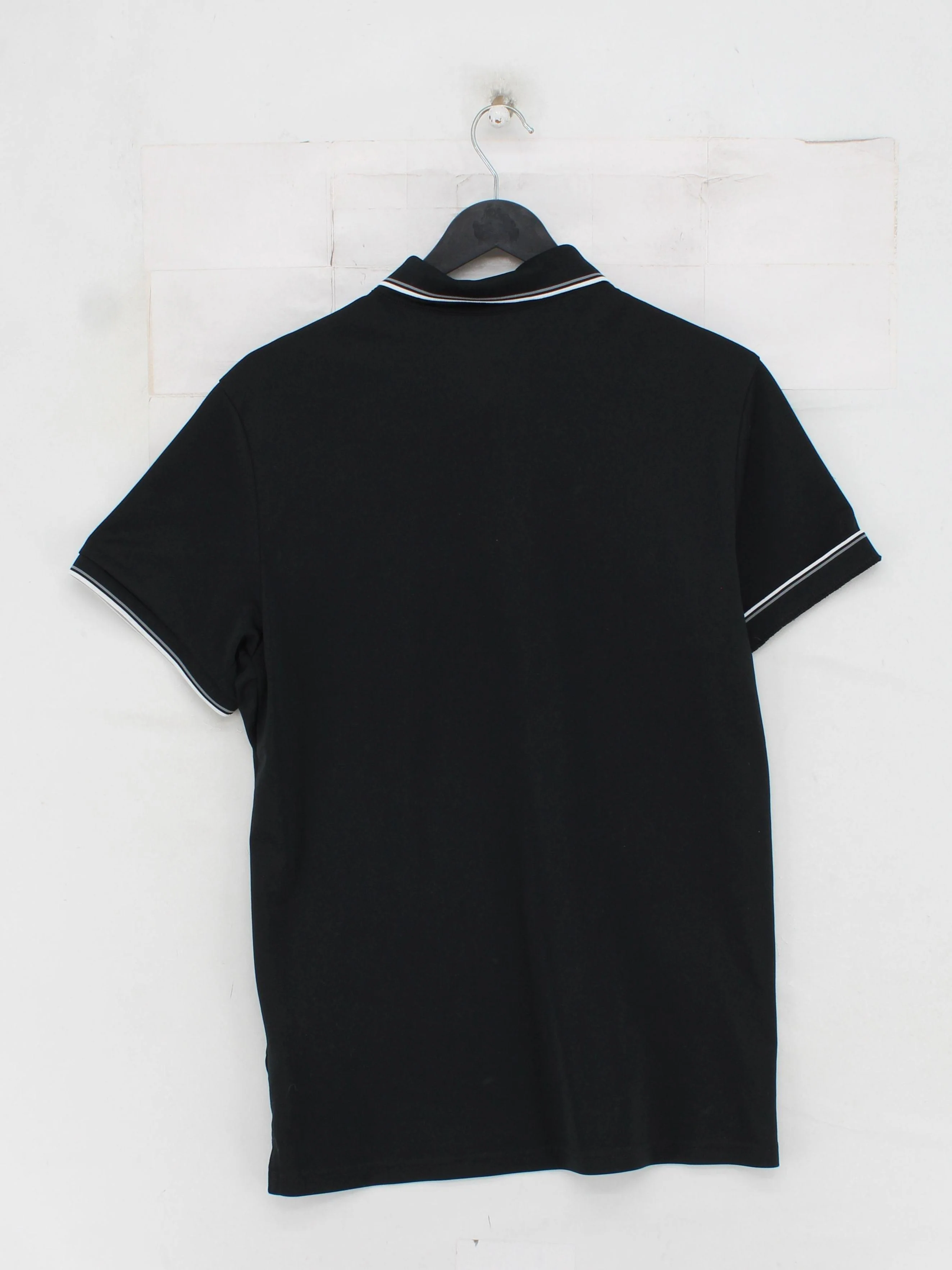Nike Men's Polo M Black 100% Polyester Basic - Image 2